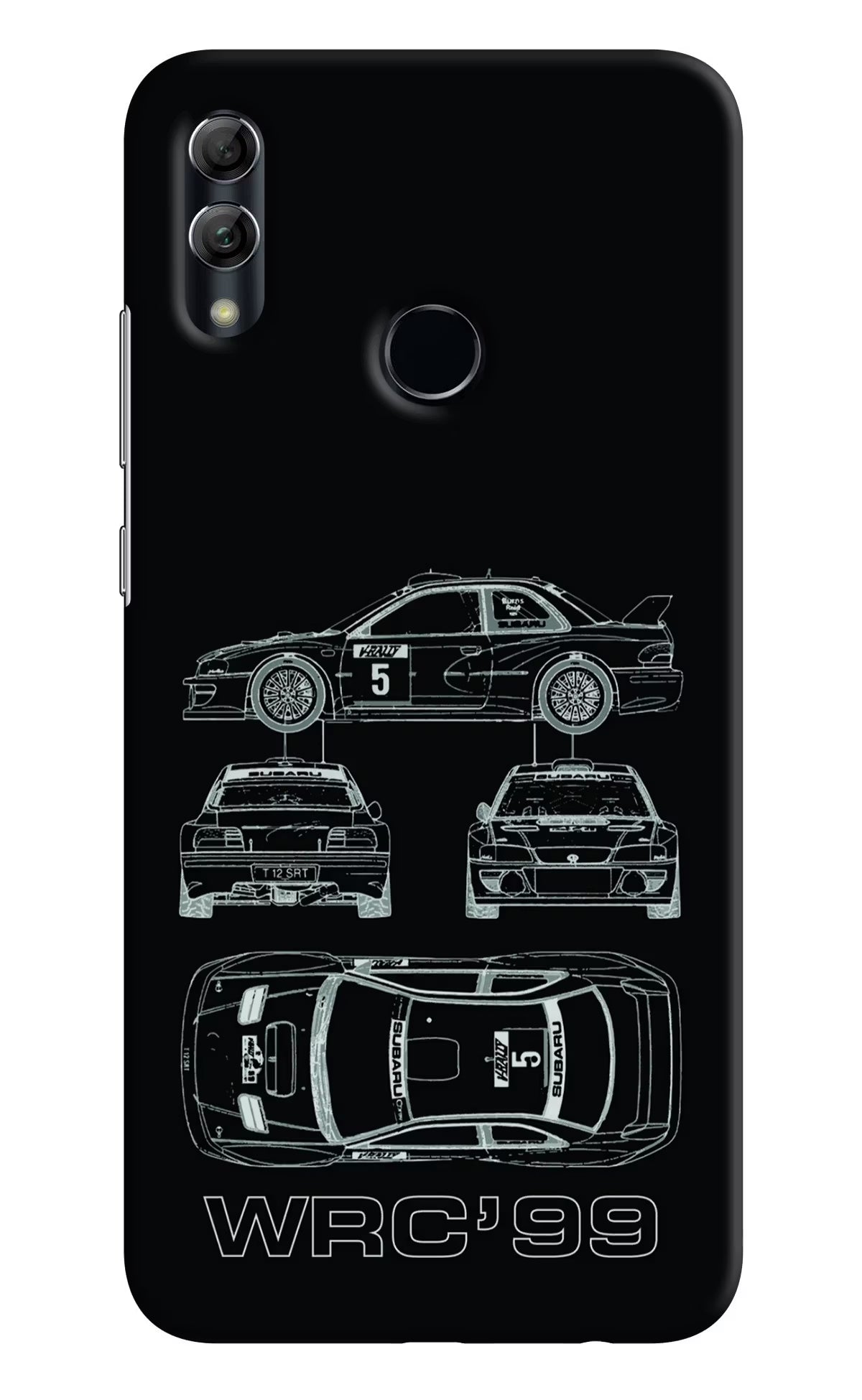 WRC'99 Honor 10 Lite Back Cover - WRC'99 Honor 10 Lite Hard Case Back Cover by Casekaro WRC'99 Honor 10 Lite Hard Case Back Cover by Casekaro