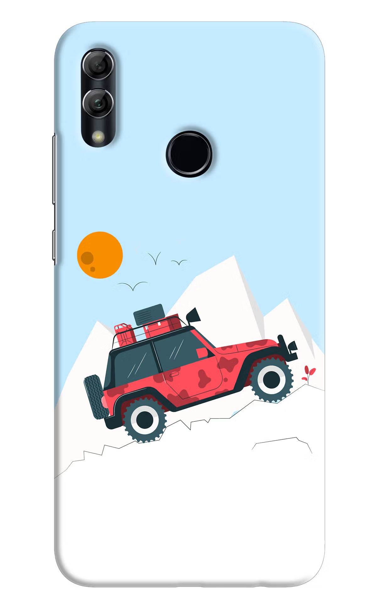 Mountain Trail Beast Honor 10 Lite Back Cover - Mountain Trail Beast Honor 10 Lite Hard Case Back Cover by Casekaro Mountain Trail Beast Honor 10 Lite Hard Case Back Cover by Casekaro
