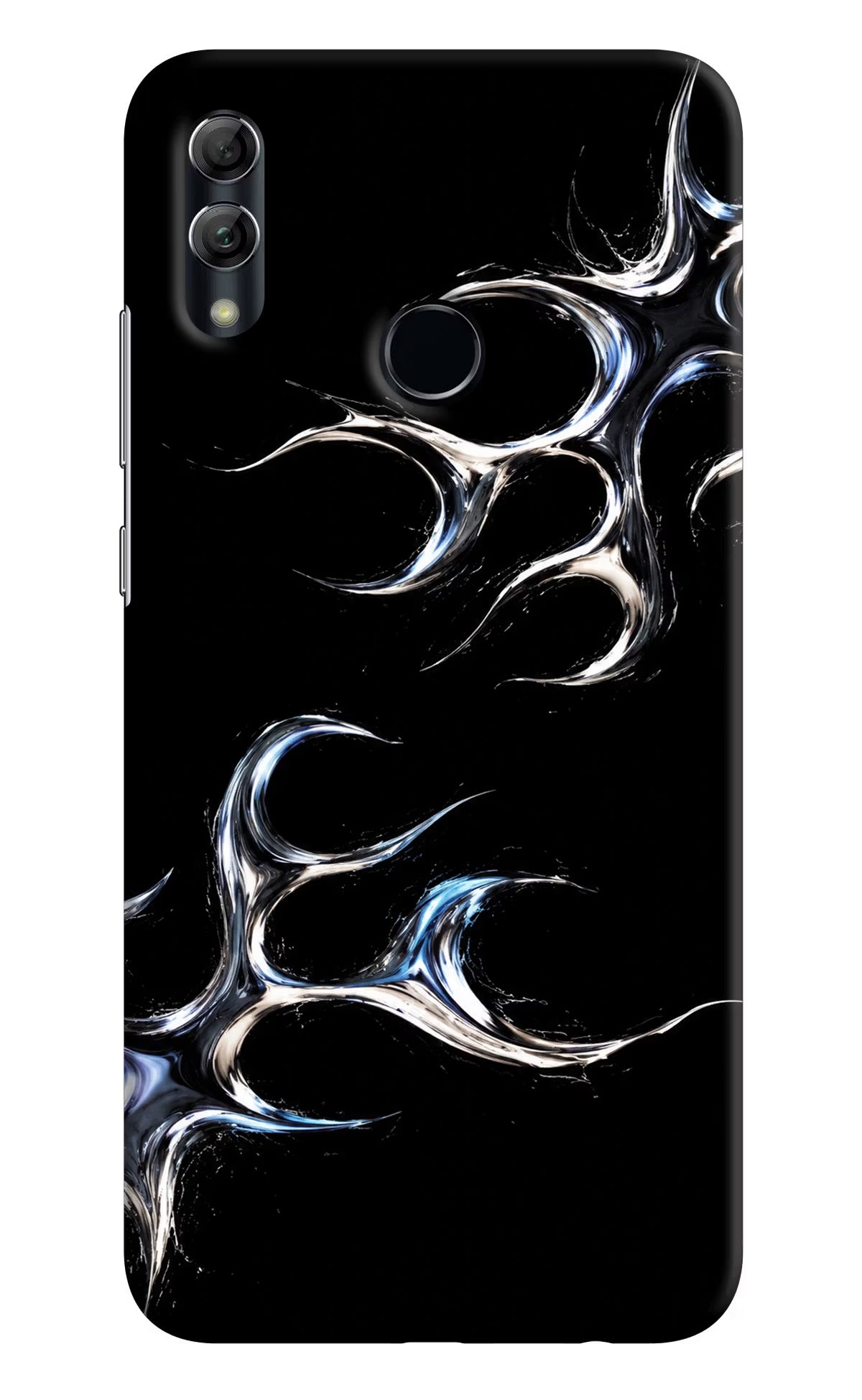 Chrome Tribal Honor 10 Lite Back Cover - Chrome Tribal Honor 10 Lite Hard Case Back Cover by Casekaro Chrome Tribal Honor 10 Lite Hard Case Back Cover by Casekaro