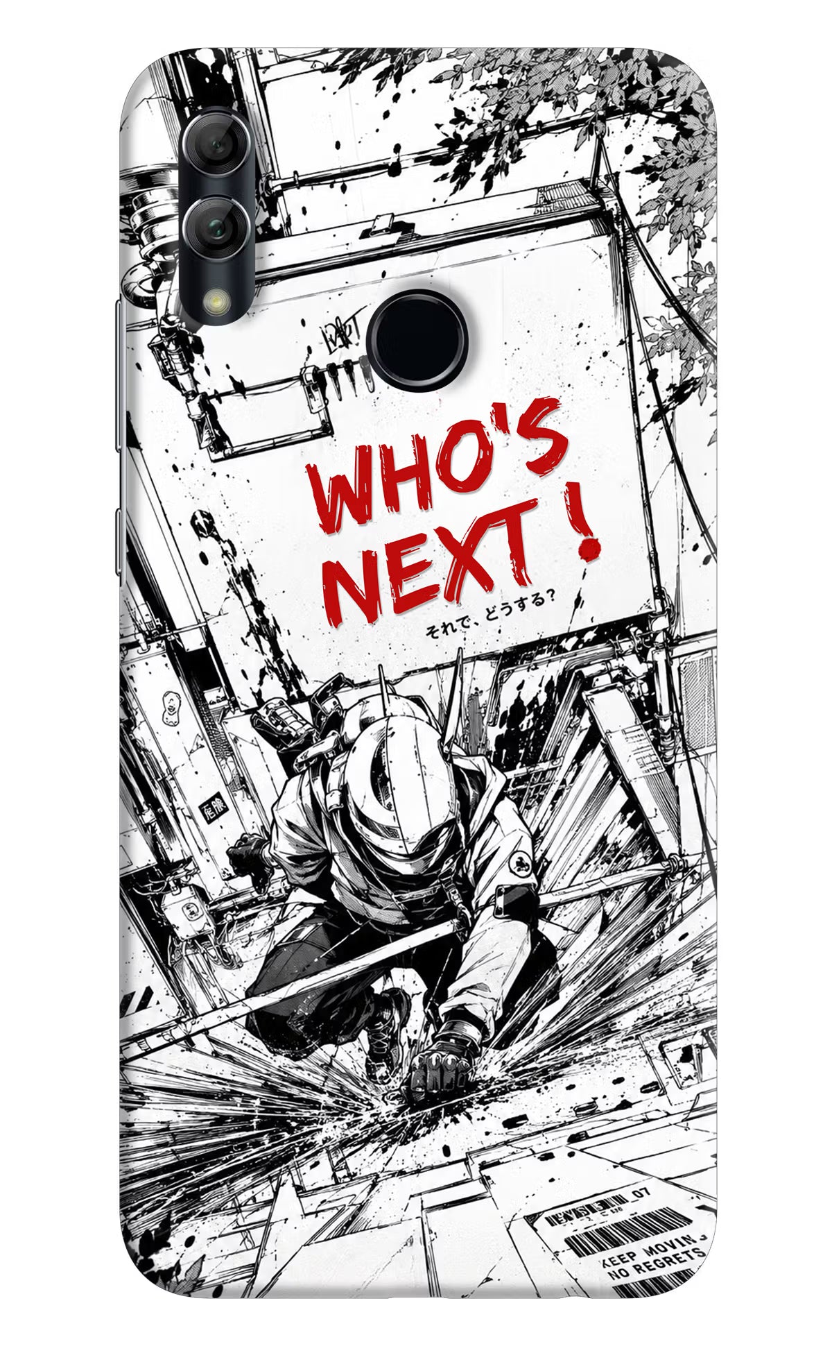 Who's Next Honor 10 Lite Back Cover - Who's Next Honor 10 Lite Hard Case Back Cover by Casekaro Who's Next Honor 10 Lite Hard Case Back Cover by Casekaro