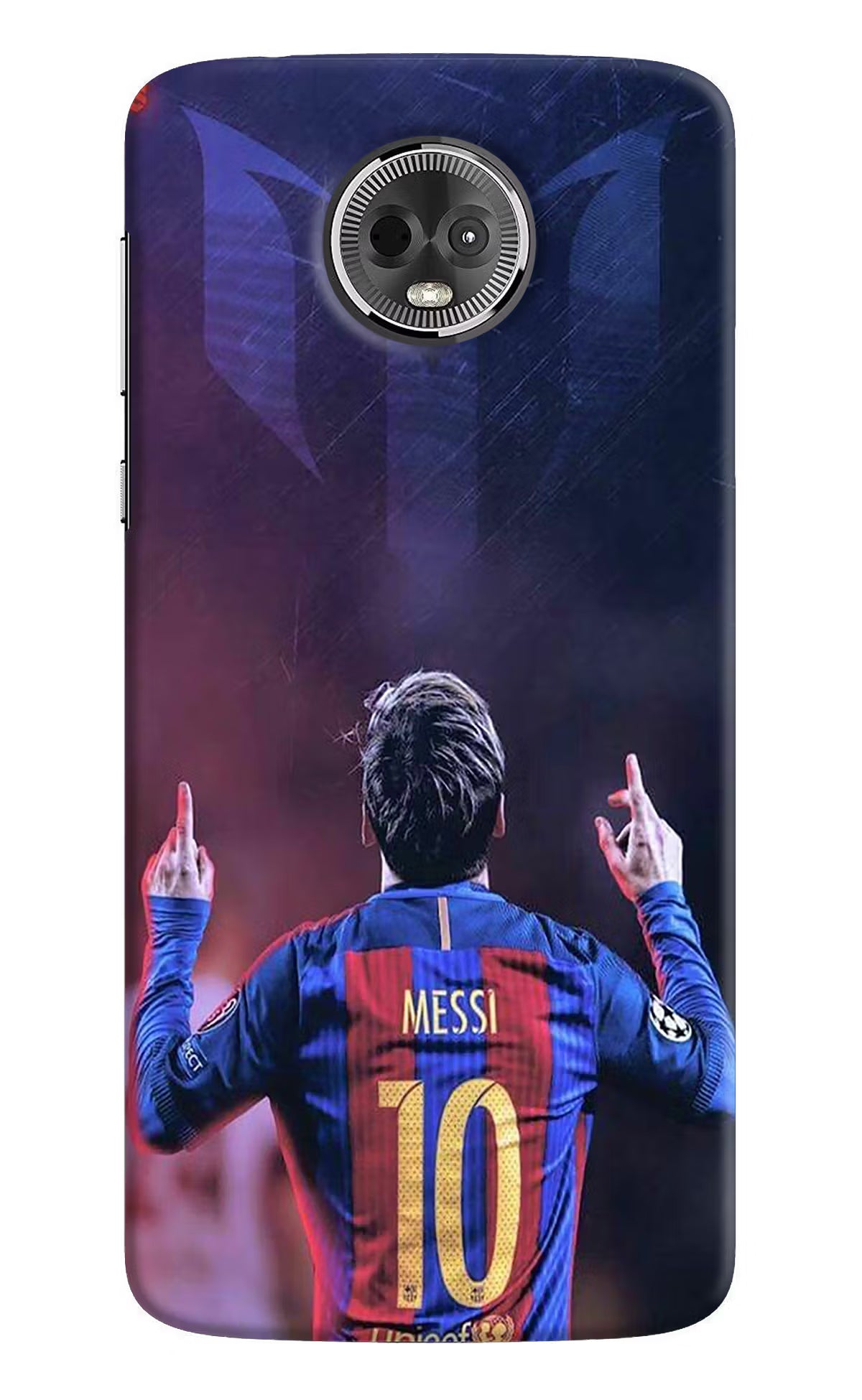 Messi Moto E5 Plus Back Cover - Messi Moto E5 Plus Hard Case Back Cover by Casekaro Messi Moto E5 Plus Hard Case Back Cover by Casekaro