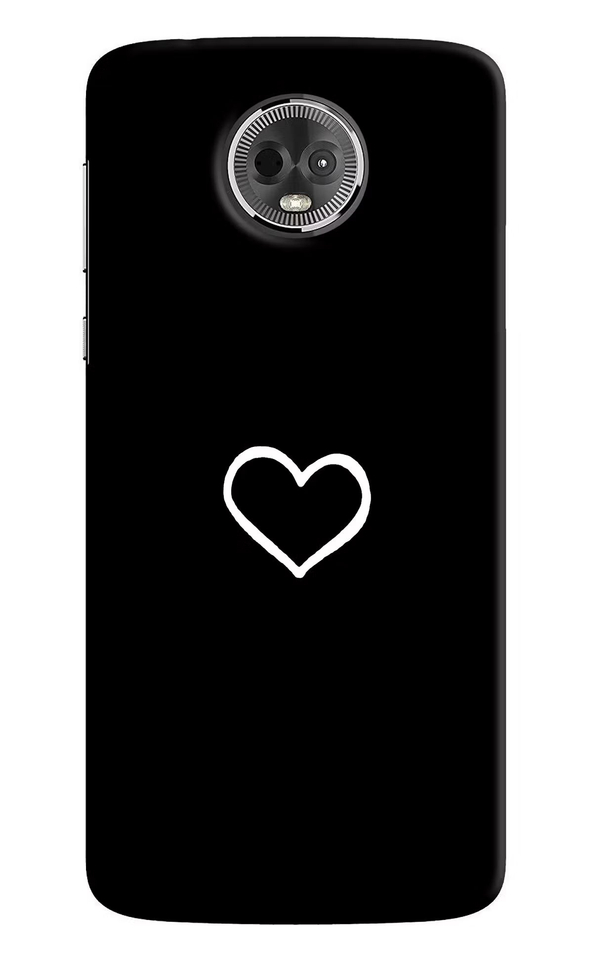 Heart Moto E5 Plus Back Cover - Heart Moto E5 Plus Hard Case Back Cover by Casekaro Heart Moto E5 Plus Hard Case Back Cover by Casekaro
