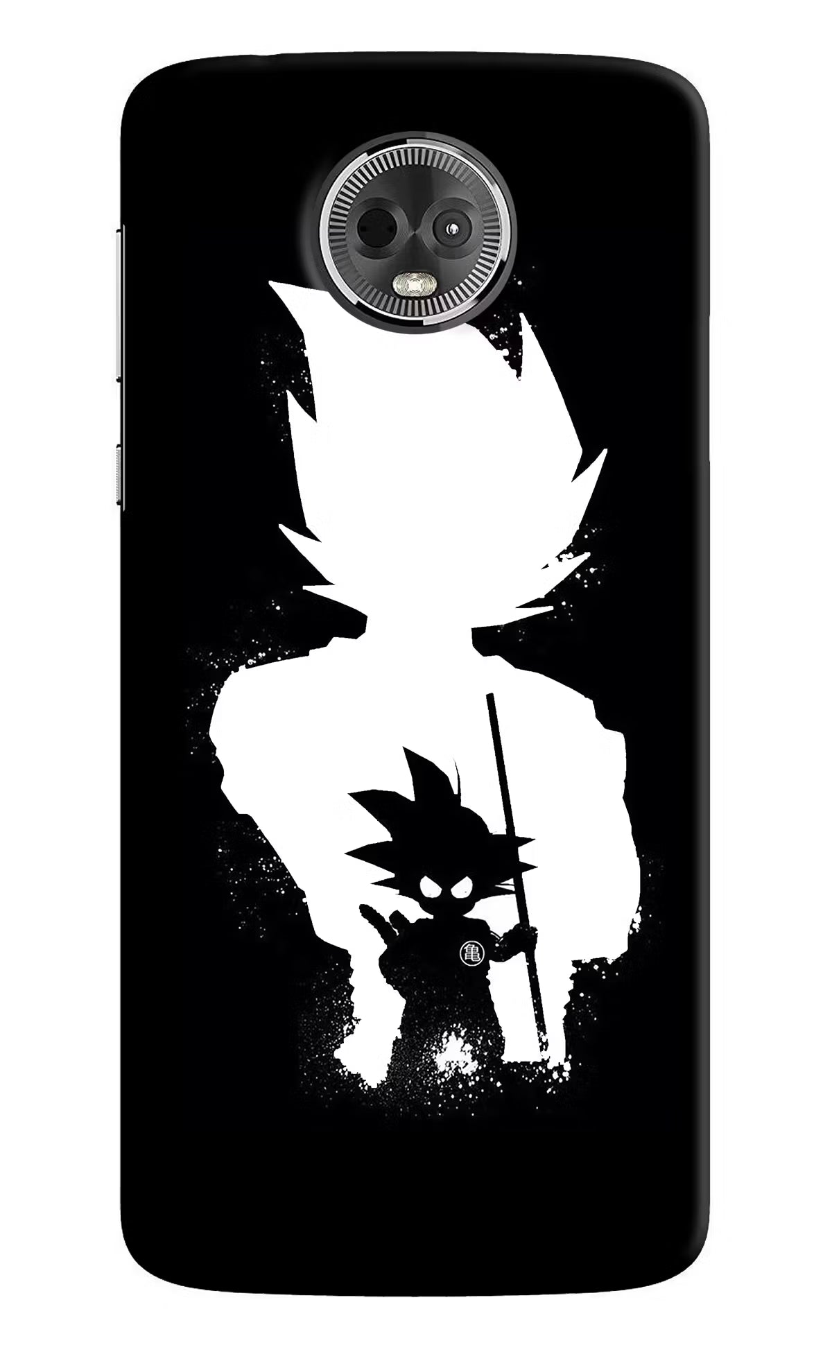 Goku Shadow Moto E5 Plus Back Cover - Goku Shadow Moto E5 Plus Hard Case Back Cover by Casekaro Goku Shadow Moto E5 Plus Hard Case Back Cover by Casekaro