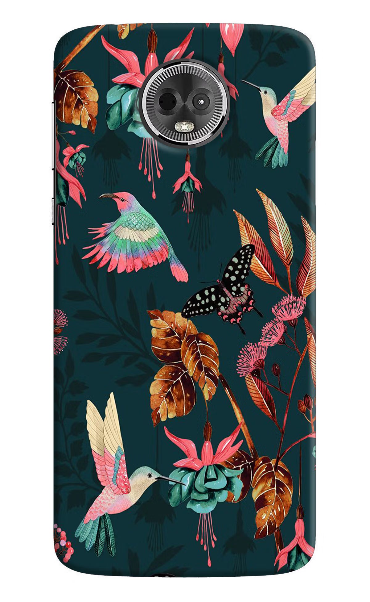 Birds Moto E5 Plus Back Cover - Birds Moto E5 Plus Hard Case Back Cover by Casekaro Birds Moto E5 Plus Hard Case Back Cover by Casekaro