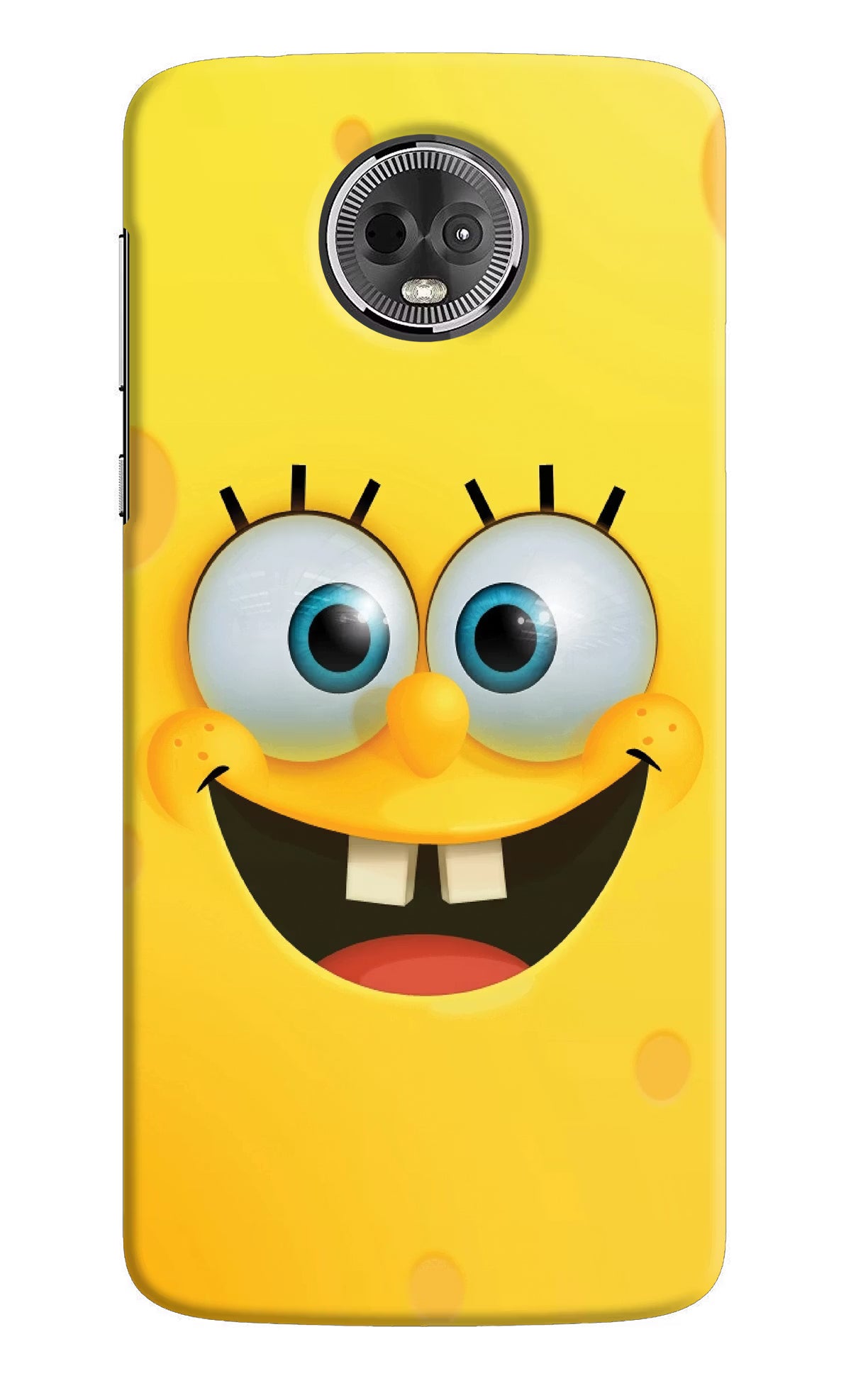 Sponge 1 Moto E5 Plus Back Cover - Sponge 1 Moto E5 Plus Hard Case Back Cover by Casekaro Sponge 1 Moto E5 Plus Hard Case Back Cover by Casekaro