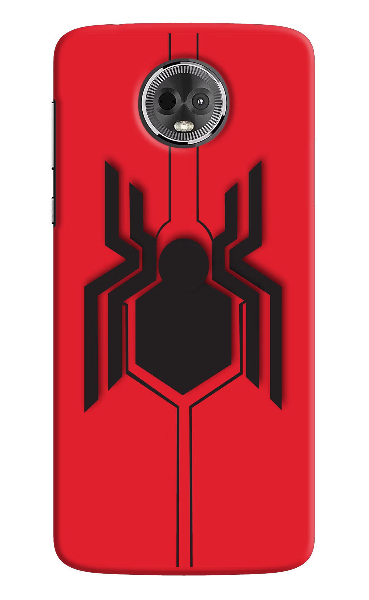 Spider Moto E5 Plus Back Cover - Spider Moto E5 Plus Hard Case Back Cover by Casekaro Spider Moto E5 Plus Hard Case Back Cover by Casekaro