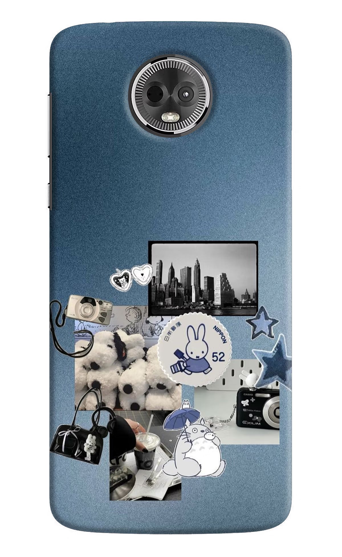 Miffy Moto E5 Plus Back Cover - Miffy Moto E5 Plus Back Cover Miffy Moto E5 Plus Back Cover
