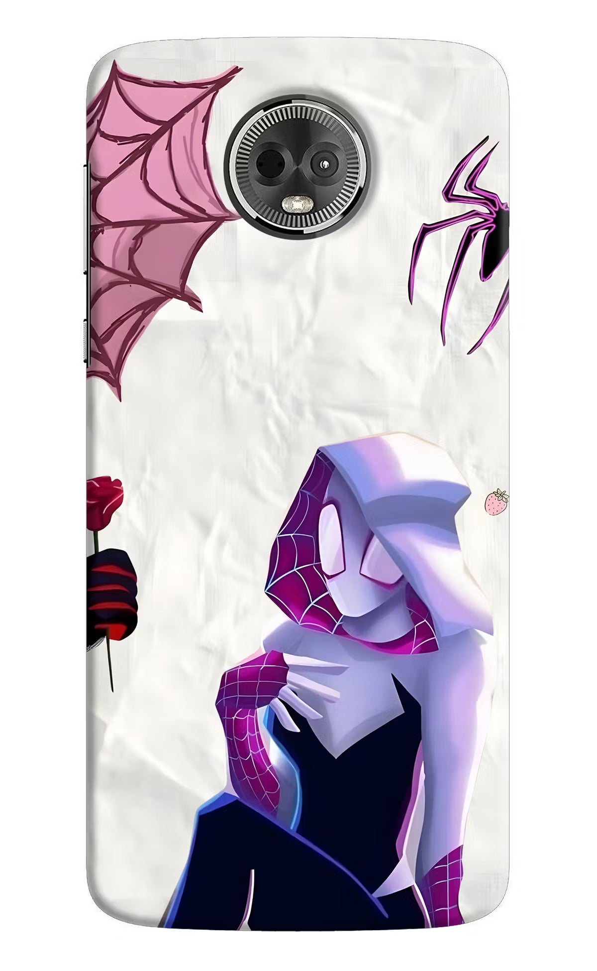 Gwen Verse Moto E5 Plus Back Cover - Gwen Verse Moto E5 Plus Back Cover Gwen Verse Moto E5 Plus Back Cover