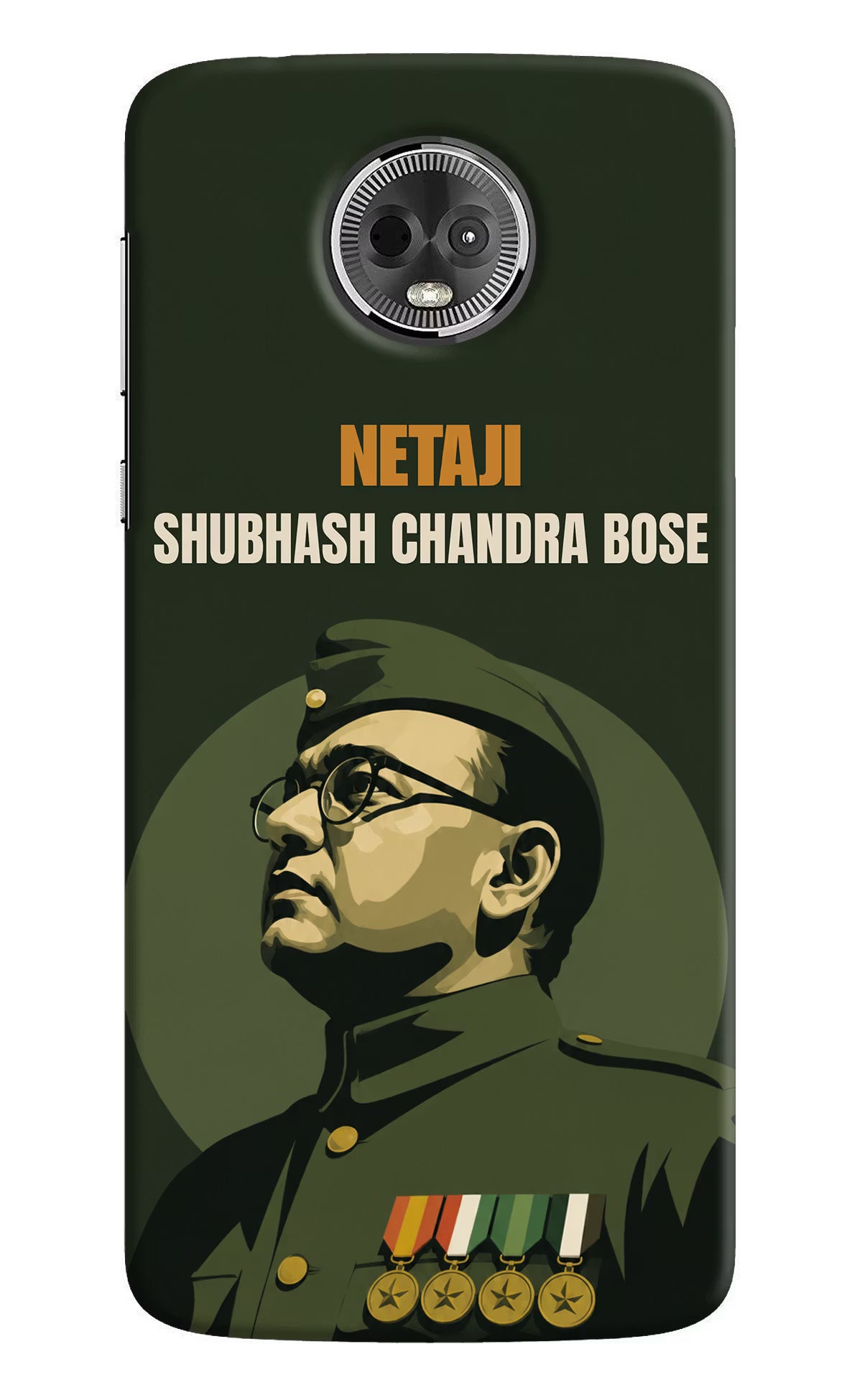 Netaji Legacy Moto E5 Plus Back Cover - Netaji Legacy Moto E5 Plus Back Cover Netaji Legacy Moto E5 Plus Back Cover