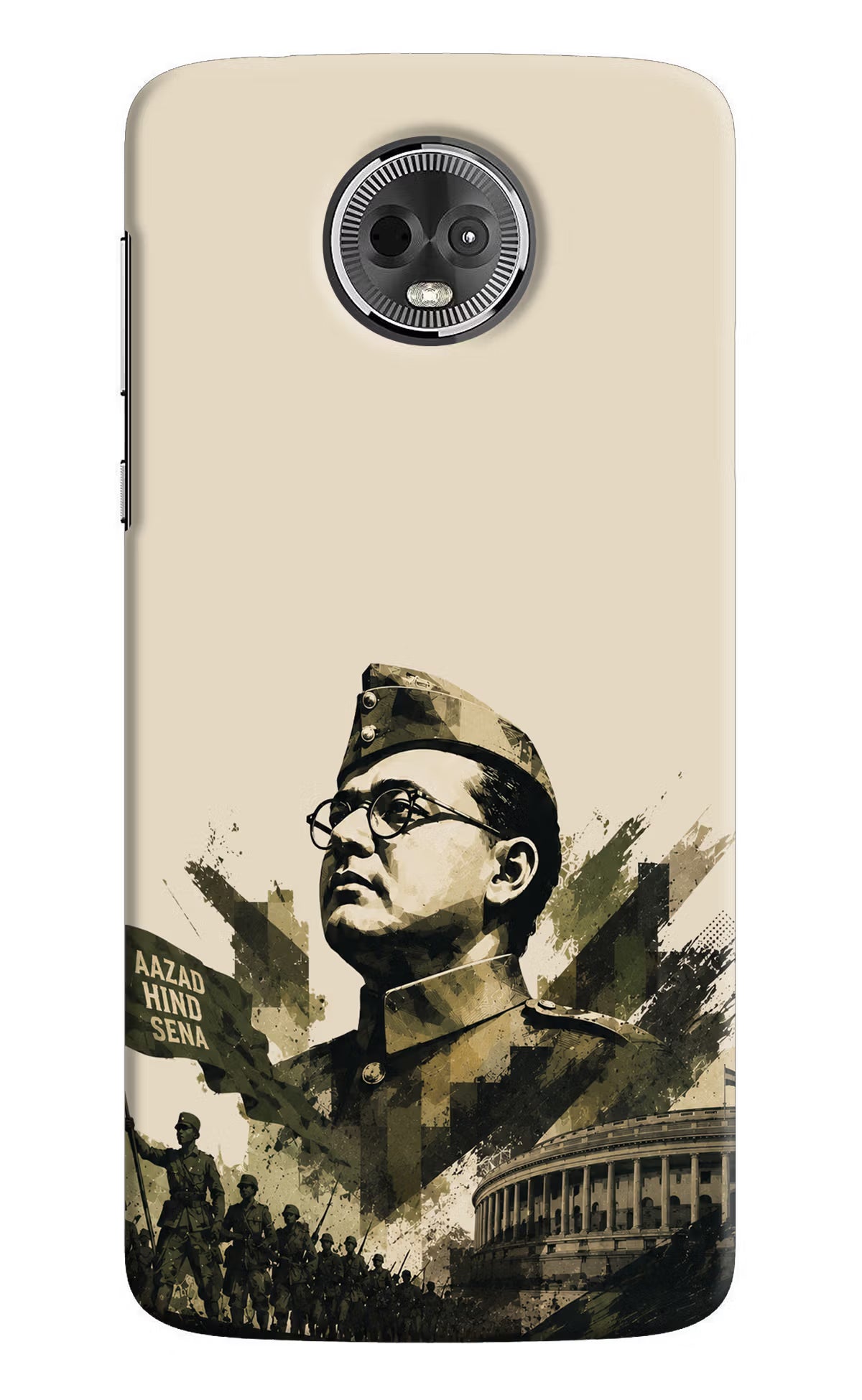 Netaji Rising Moto E5 Plus Back Cover - Netaji Rising Moto E5 Plus Back Cover Netaji Rising Moto E5 Plus Back Cover