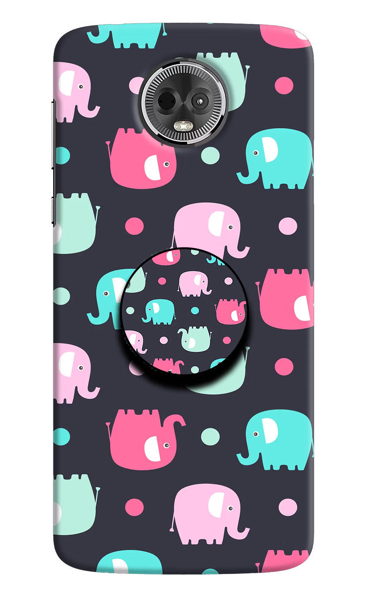 Baby Elephants Moto E5 Plus Pop Case - Baby Elephants Moto E5 Plus Pop Case by Casekaro Baby Elephants Moto E5 Plus Pop Case by Casekaro