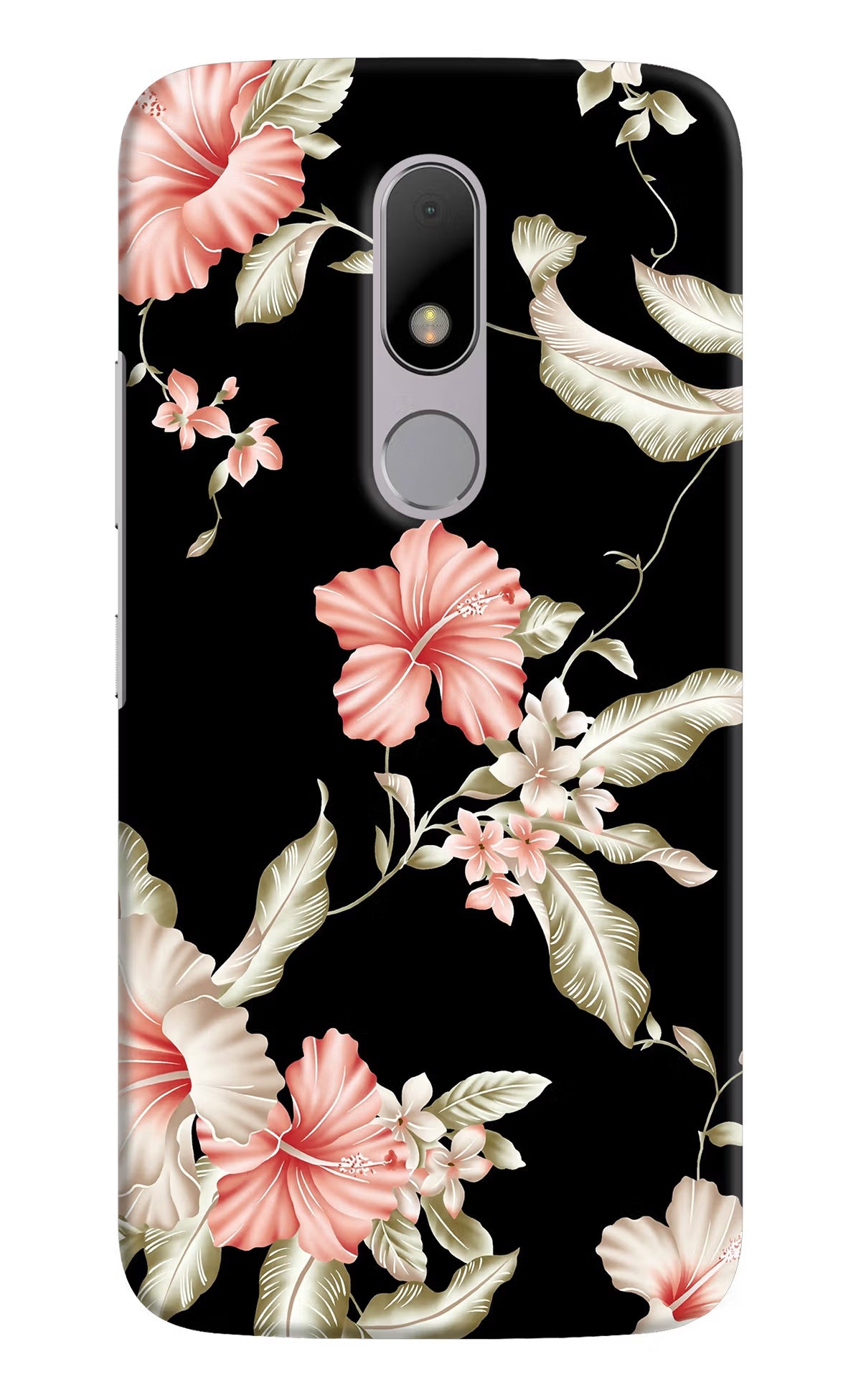 Flowers Moto M Back Cover - Flowers Moto M Hard Case Back Cover by Casekaro Flowers Moto M Hard Case Back Cover by Casekaro