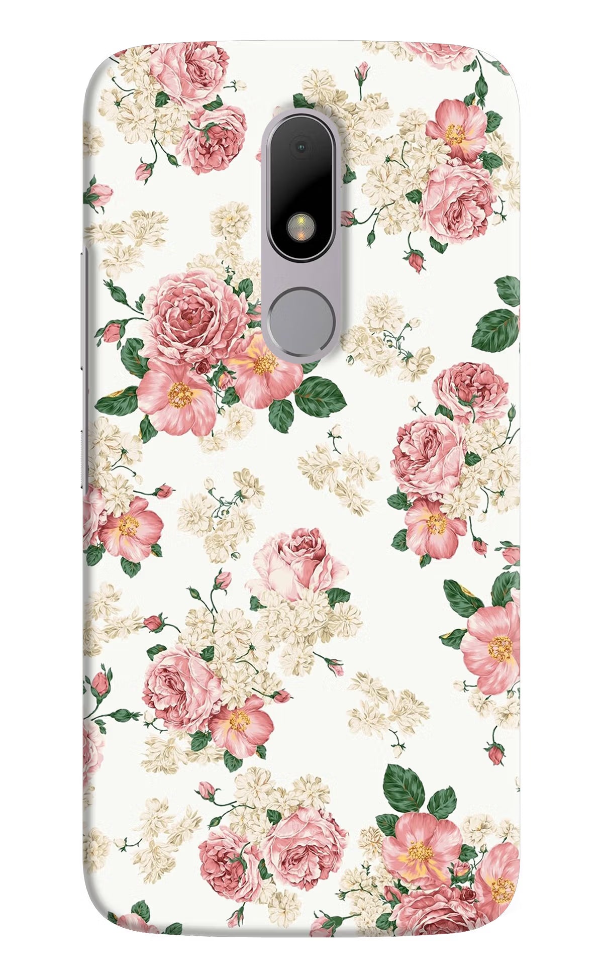 Flowers Moto M Back Cover - Flowers Moto M Hard Case Back Cover by Casekaro Flowers Moto M Hard Case Back Cover by Casekaro