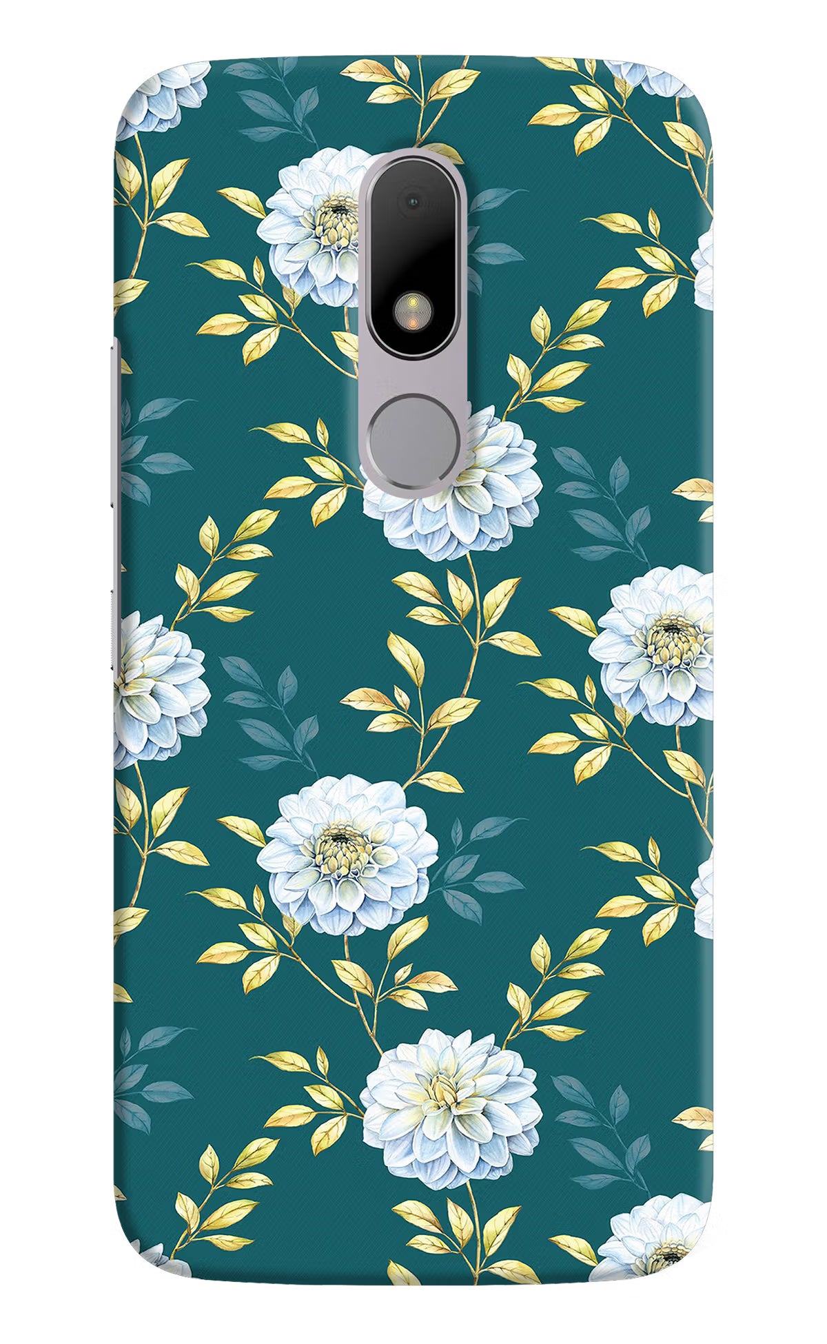 Flowers Moto M Back Cover - Flowers Moto M Hard Case Back Cover by Casekaro Flowers Moto M Hard Case Back Cover by Casekaro