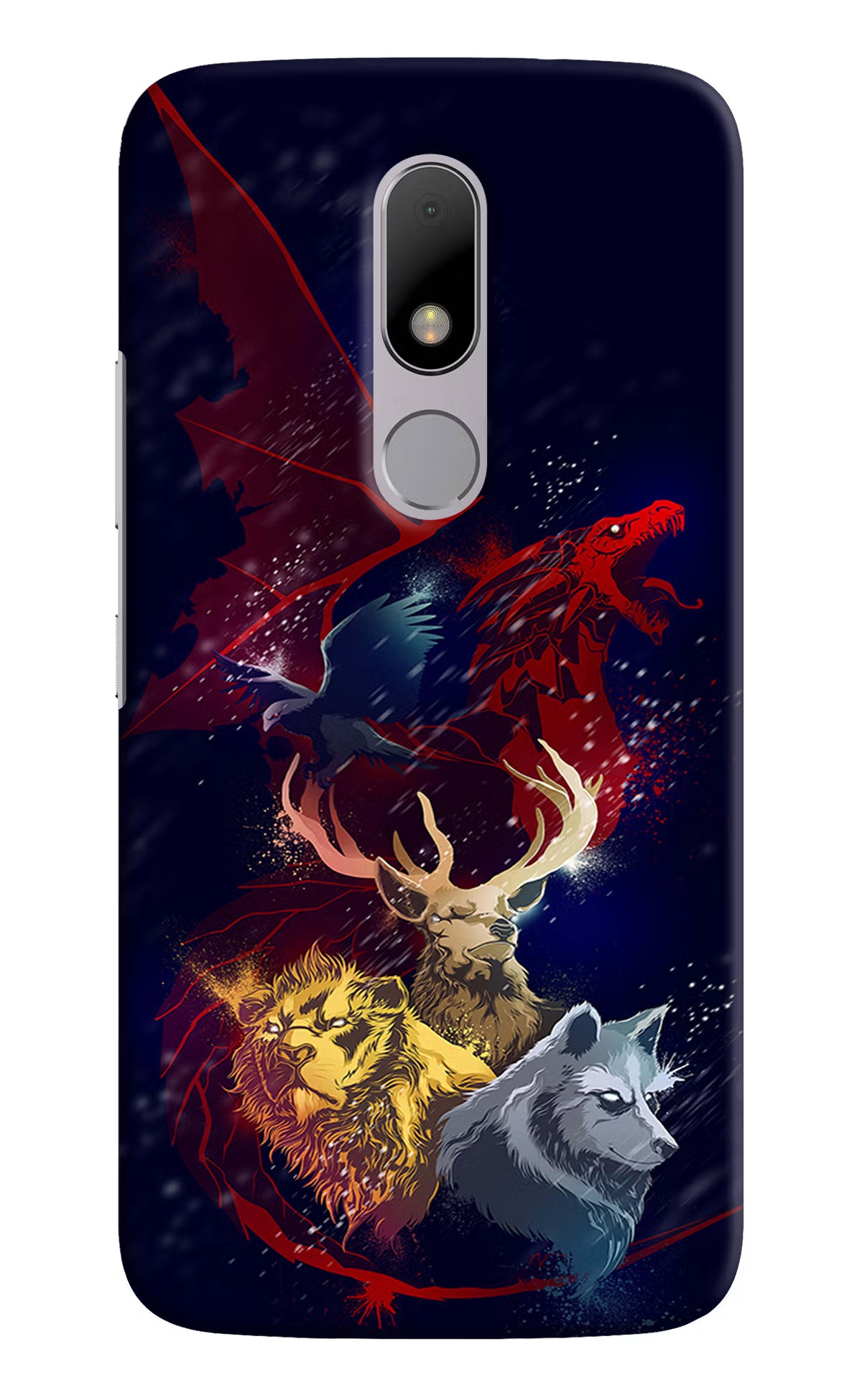 Game Of Thrones Moto M Back Cover - Game Of Thrones Moto M Hard Case Back Cover by Casekaro Game Of Thrones Moto M Hard Case Back Cover by Casekaro