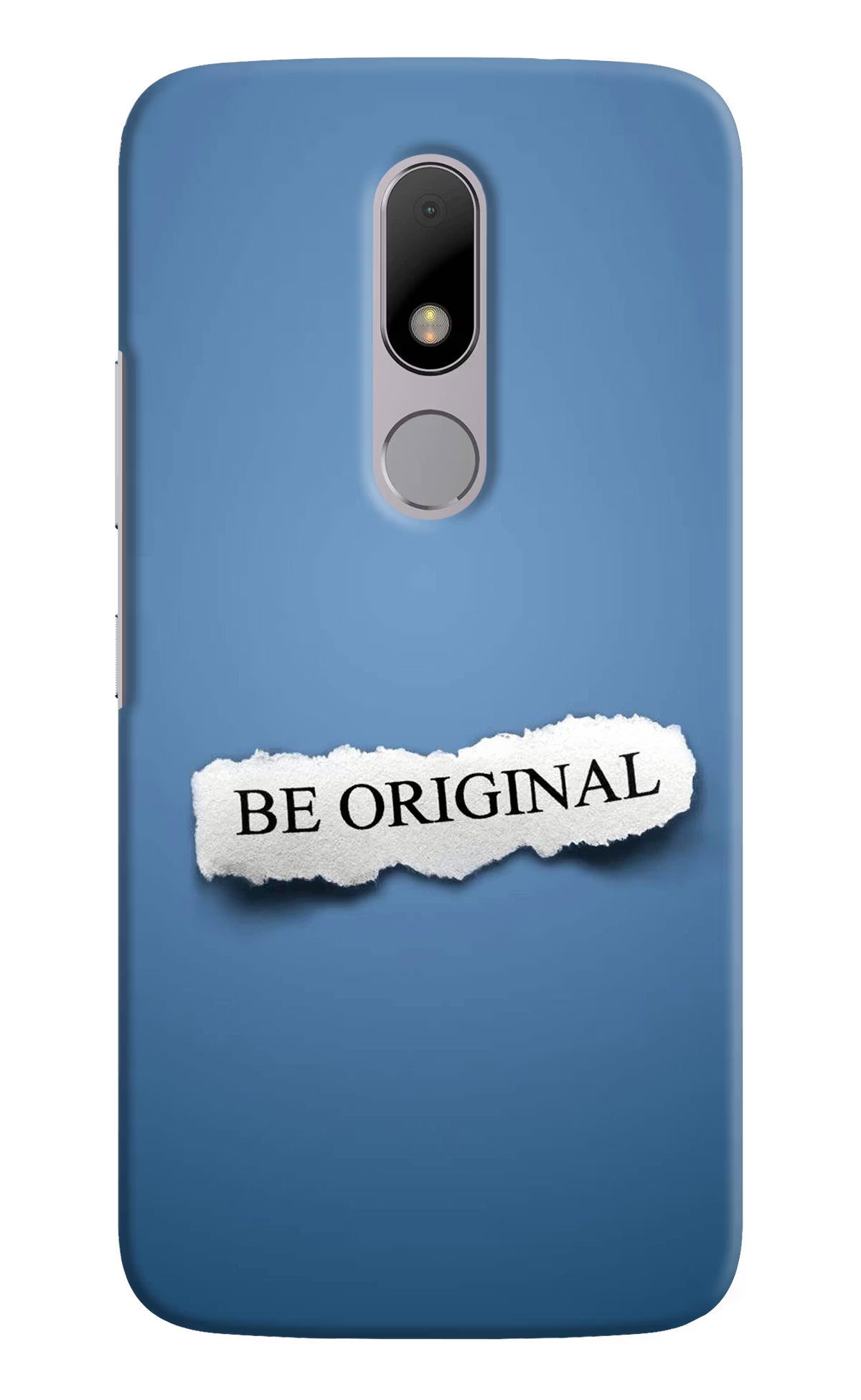Be Original Moto M Back Cover - Be Original Moto M Hard Case Back Cover by Casekaro Be Original Moto M Hard Case Back Cover by Casekaro
