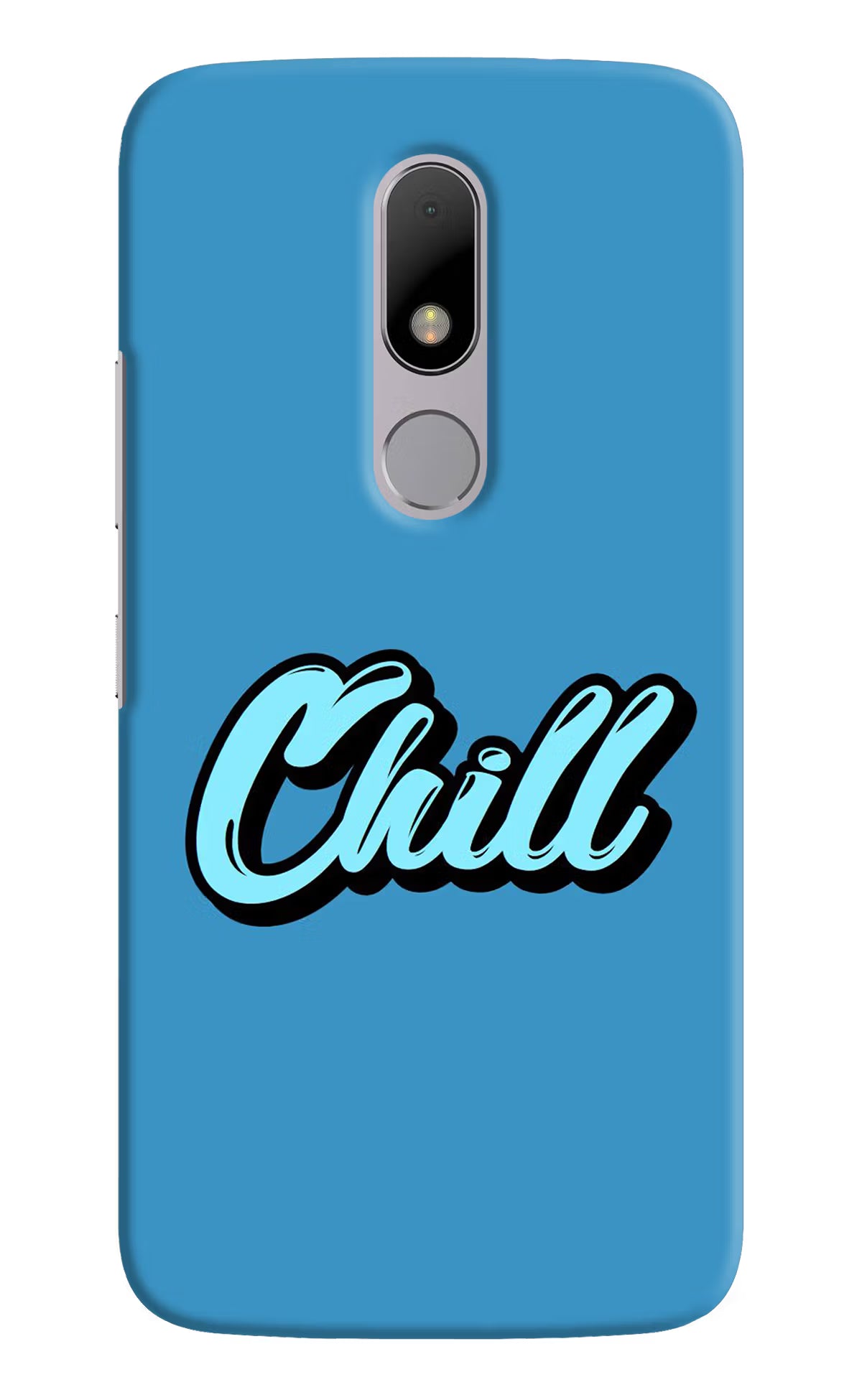 Chill Moto M Back Cover - Chill Moto M Hard Case Back Cover by Casekaro Chill Moto M Hard Case Back Cover by Casekaro