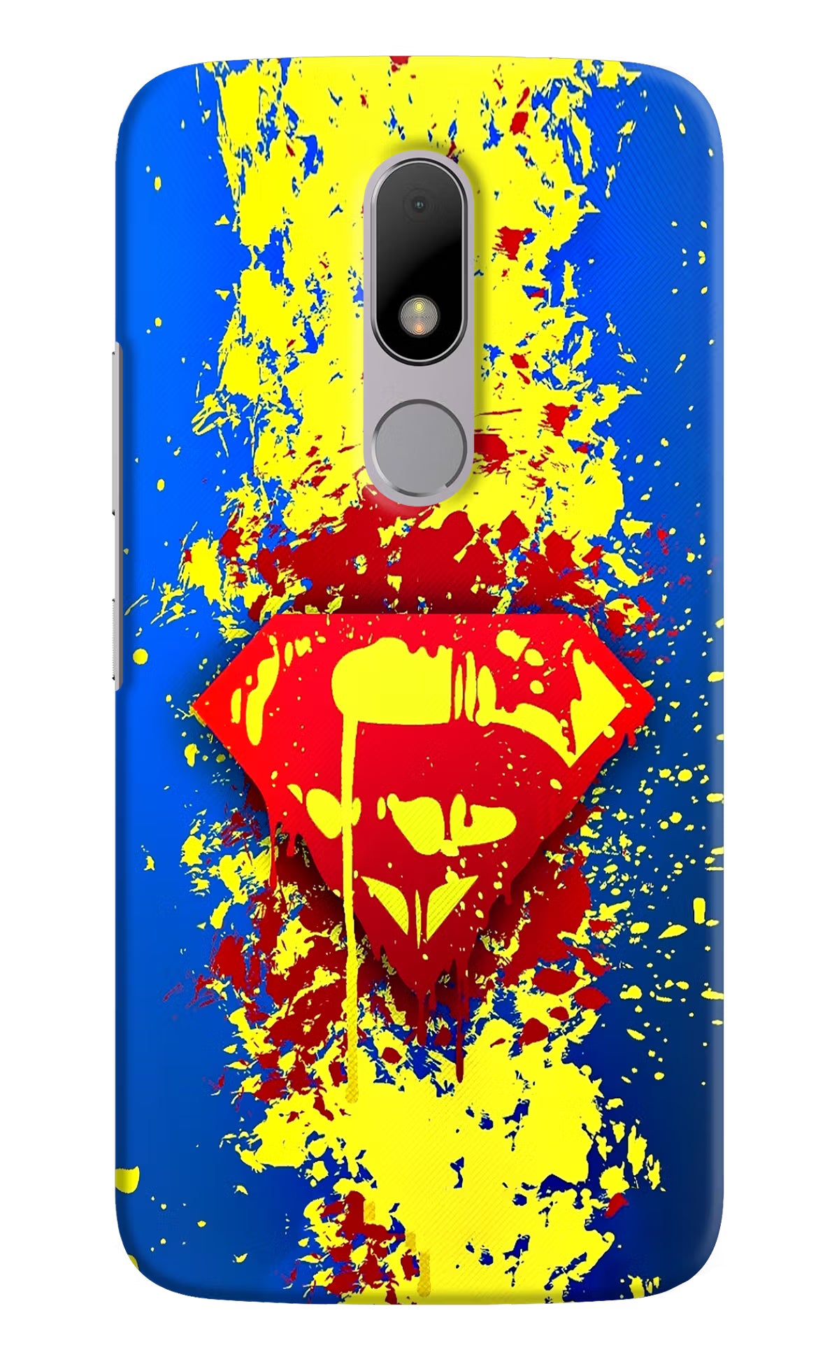 Superman logo Moto M Back Cover - Superman logo Moto M Hard Case Back Cover by Casekaro Superman logo Moto M Hard Case Back Cover by Casekaro
