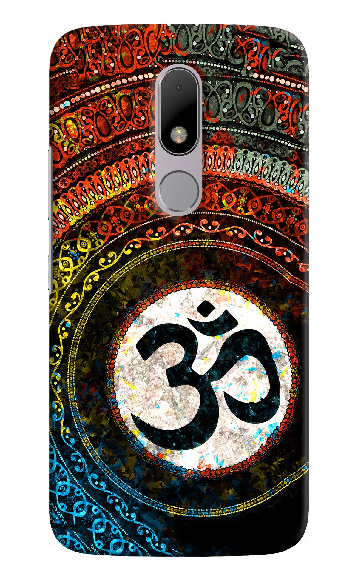 Om Cultural Moto M Back Cover - Om Cultural Moto M Hard Case Back Cover by Casekaro Om Cultural Moto M Hard Case Back Cover by Casekaro