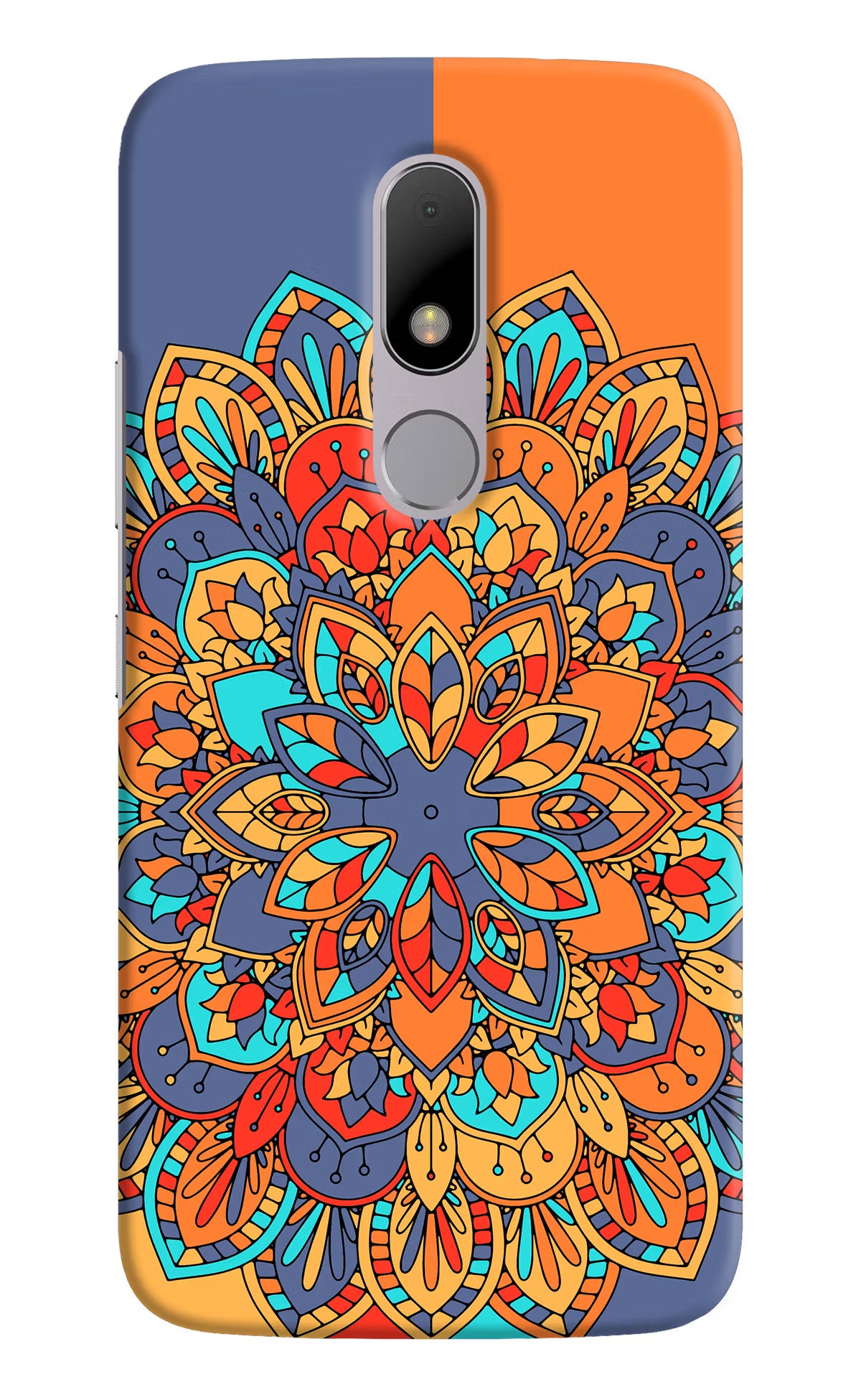 Color Mandala Moto M Back Cover - Color Mandala Moto M Hard Case Back Cover by Casekaro Color Mandala Moto M Hard Case Back Cover by Casekaro
