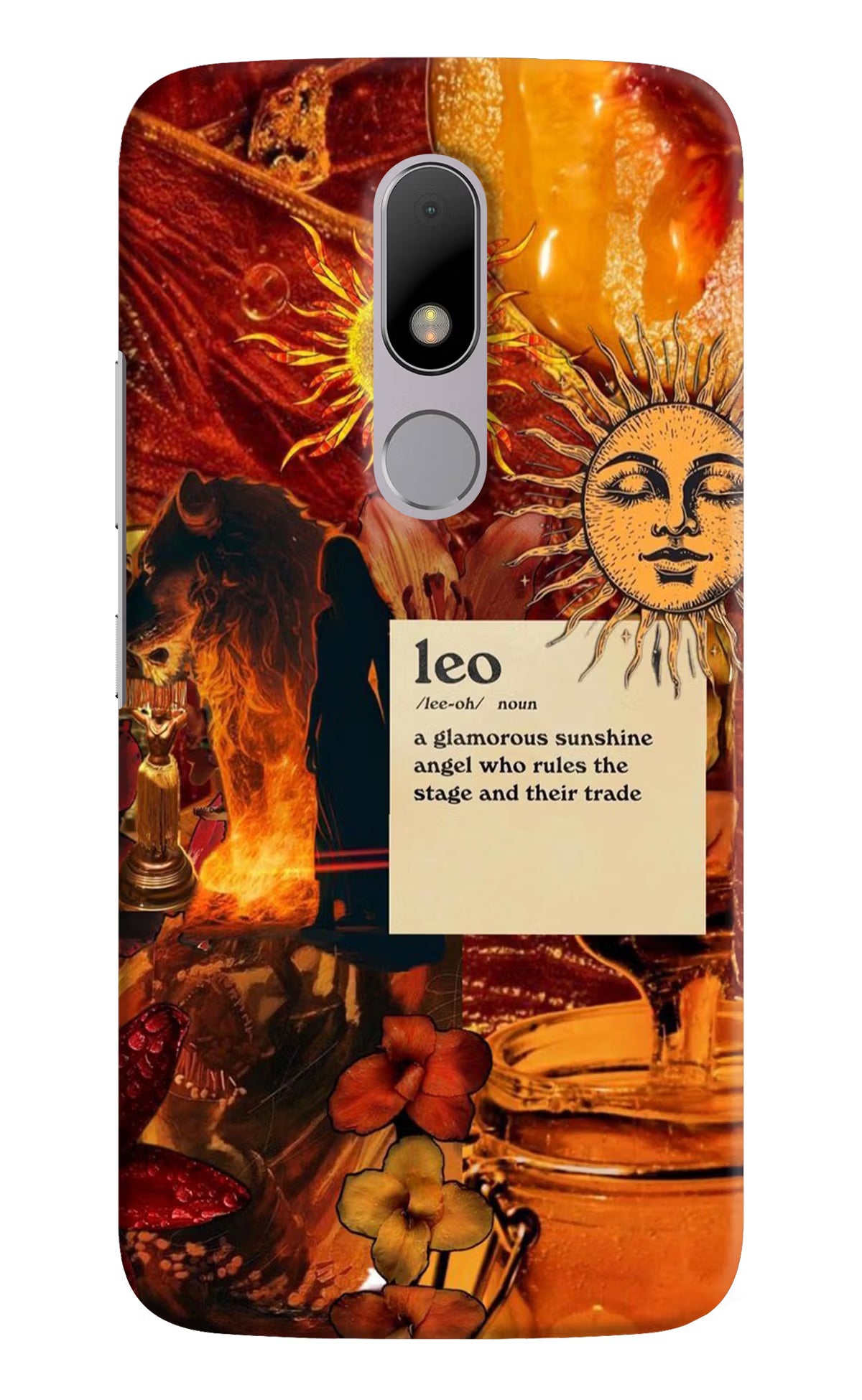 Leo Zodiac Moto M Back Cover - Leo Zodiac Moto M Hard Case Back Cover by Casekaro Leo Zodiac Moto M Hard Case Back Cover by Casekaro