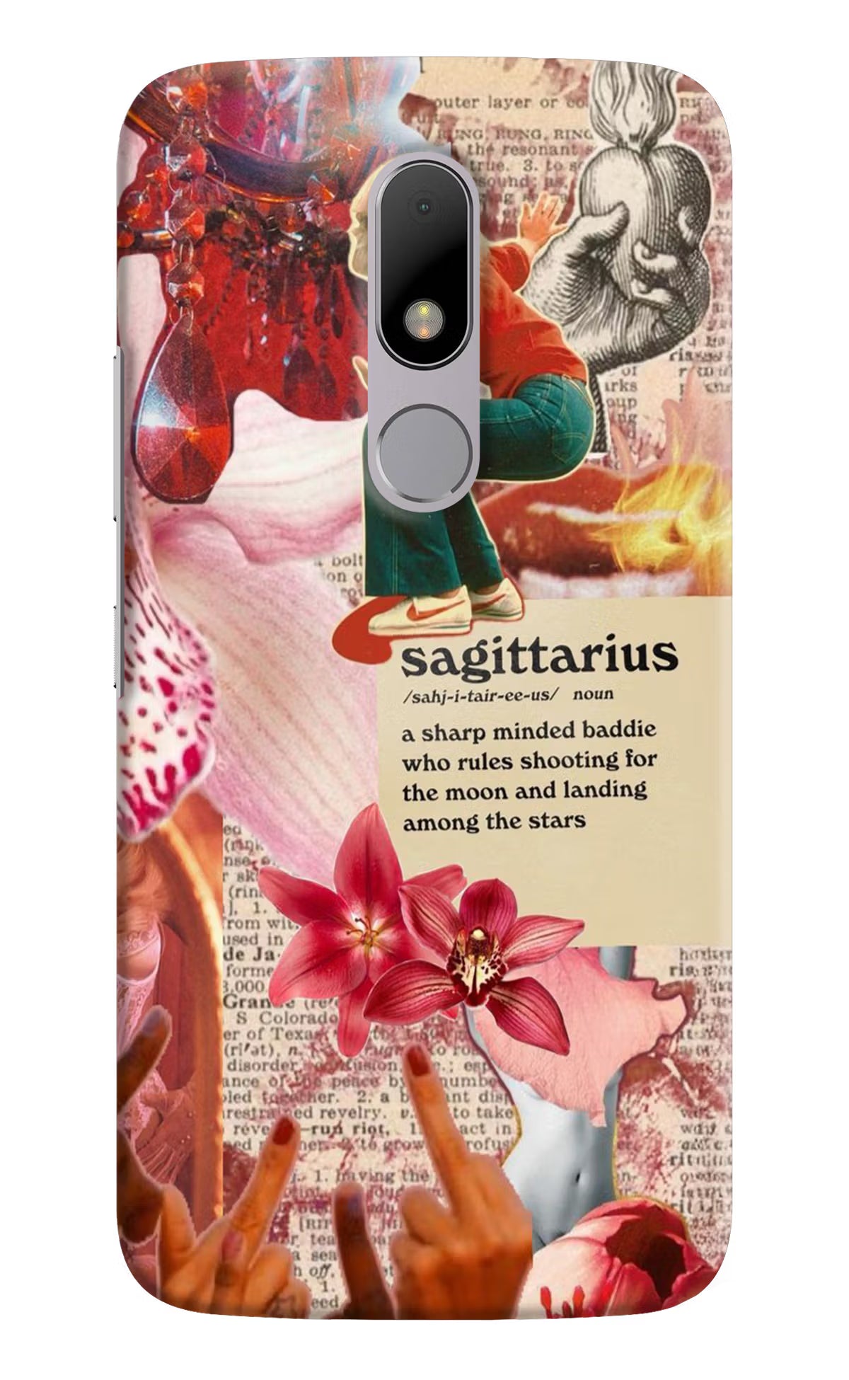 Sagittarius Zodiac Moto M Back Cover - Sagittarius Zodiac Moto M Hard Case Back Cover by Casekaro Sagittarius Zodiac Moto M Hard Case Back Cover by Casekaro