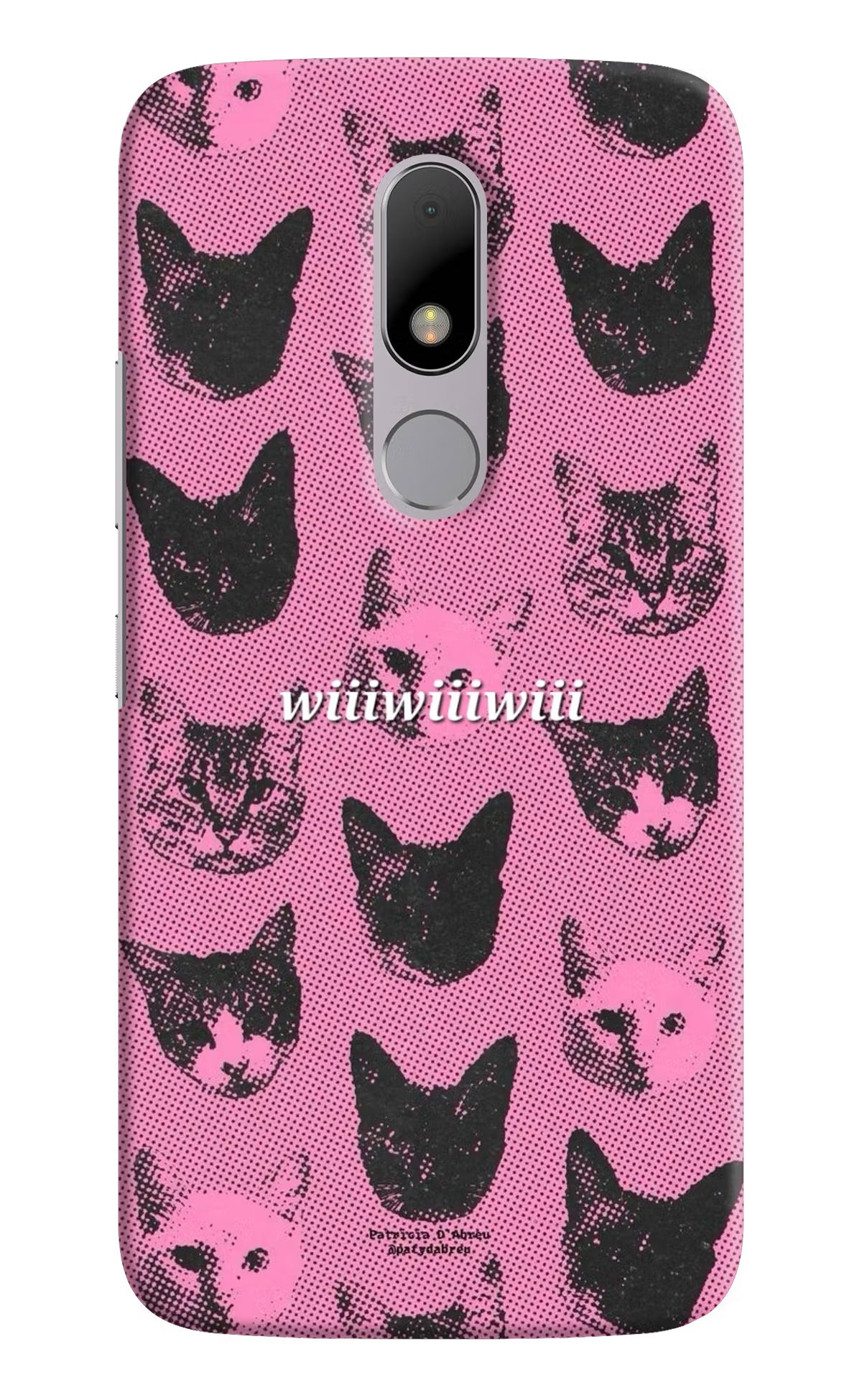 Pink Cats Moto M Back Cover - Pink Cats Moto M Back Cover Pink Cats Moto M Back Cover
