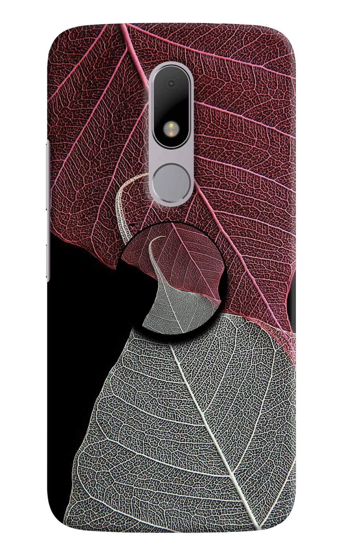 Leaf Pattern Moto M Pop Case - Leaf Pattern Moto M Pop Case by Casekaro Leaf Pattern Moto M Pop Case by Casekaro
