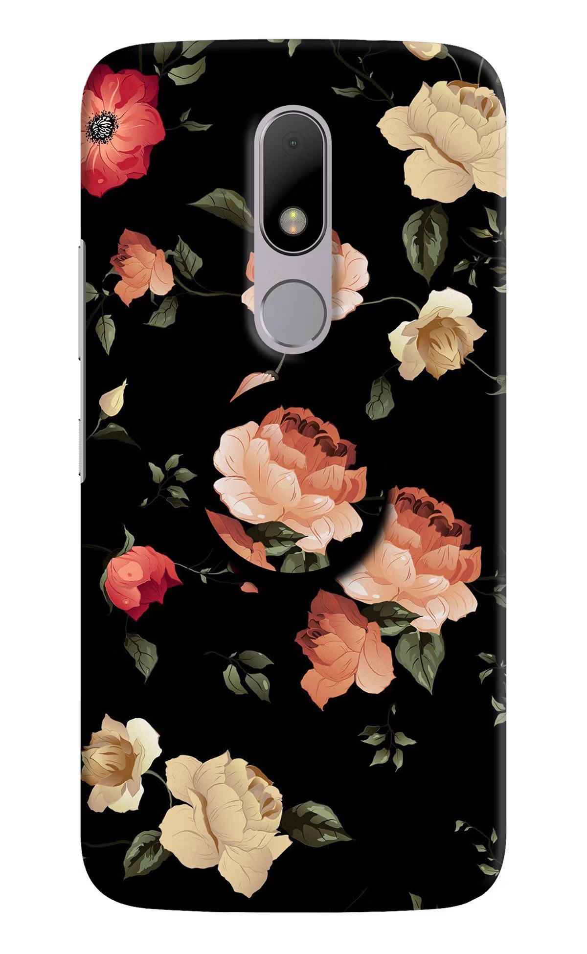 Flowers Moto M Pop Case - Flowers Moto M Pop Case by Casekaro Flowers Moto M Pop Case by Casekaro