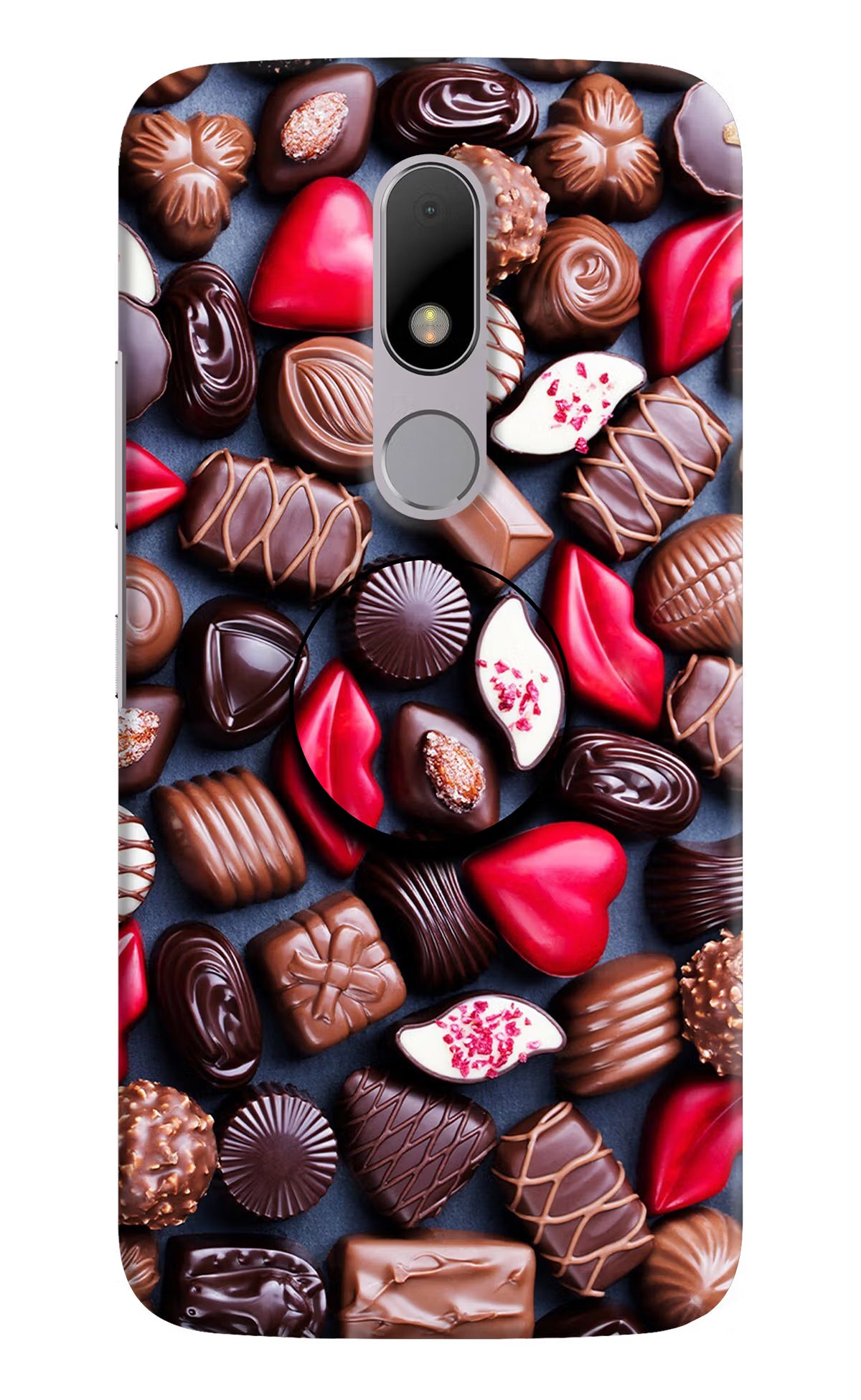 Chocolates Moto M Pop Case - Chocolates Moto M Pop Case by Casekaro Chocolates Moto M Pop Case by Casekaro