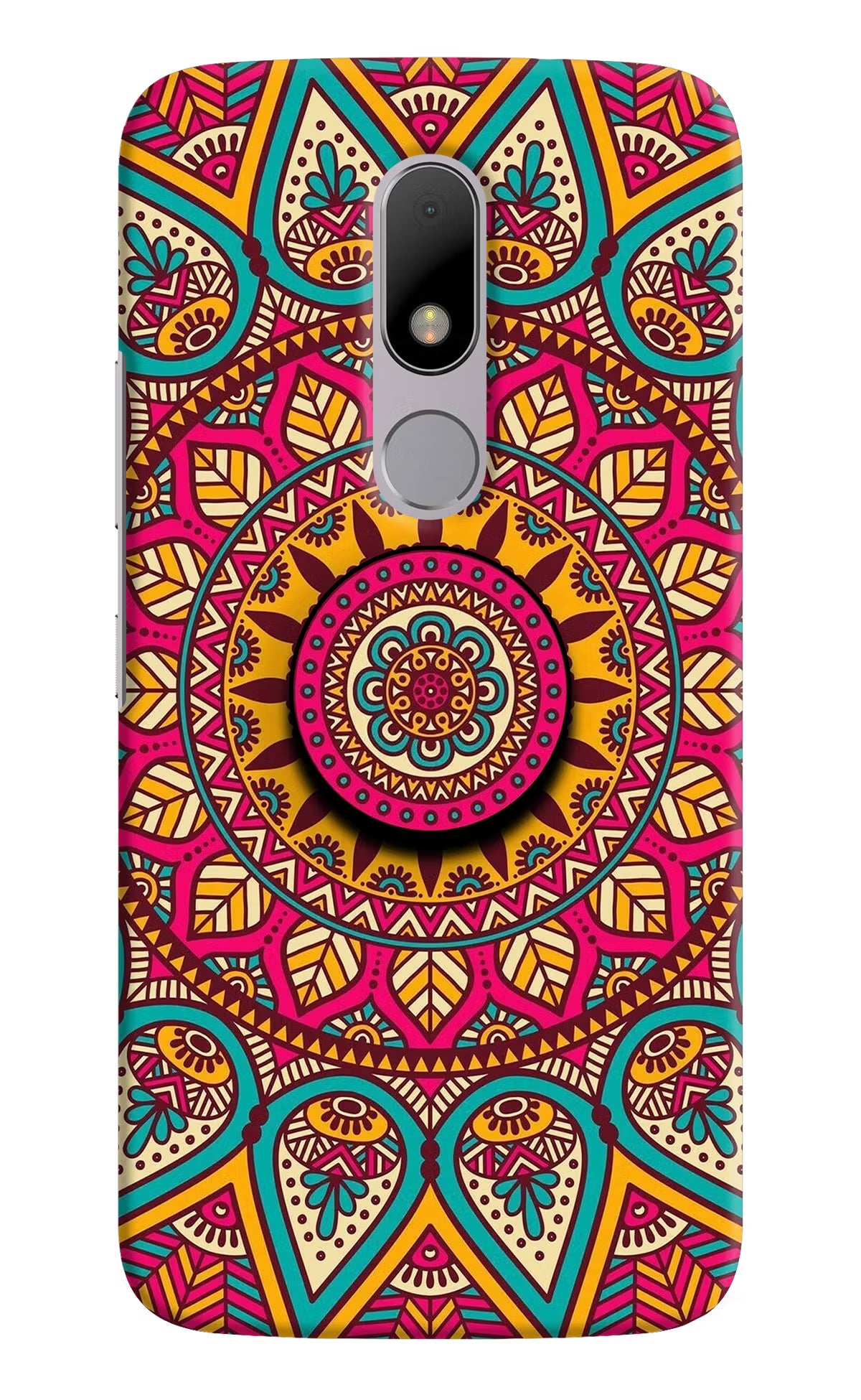 Mandala Moto M Pop Case - Mandala Moto M Pop Case by Casekaro Mandala Moto M Pop Case by Casekaro