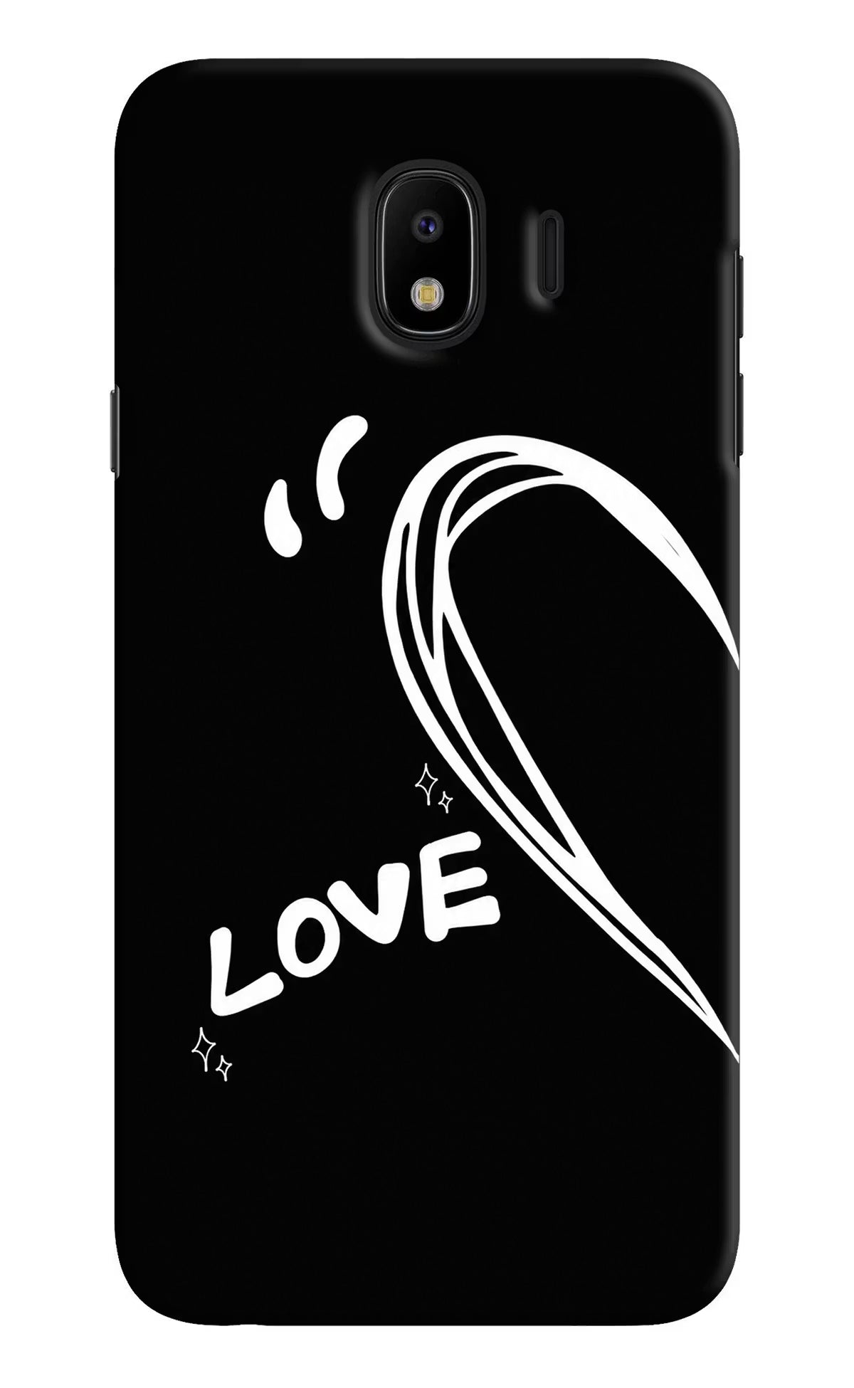 Love Line Samsung J4 Back Cover - Love Line Samsung J4 Back Cover Love Line Samsung J4 Back Cover