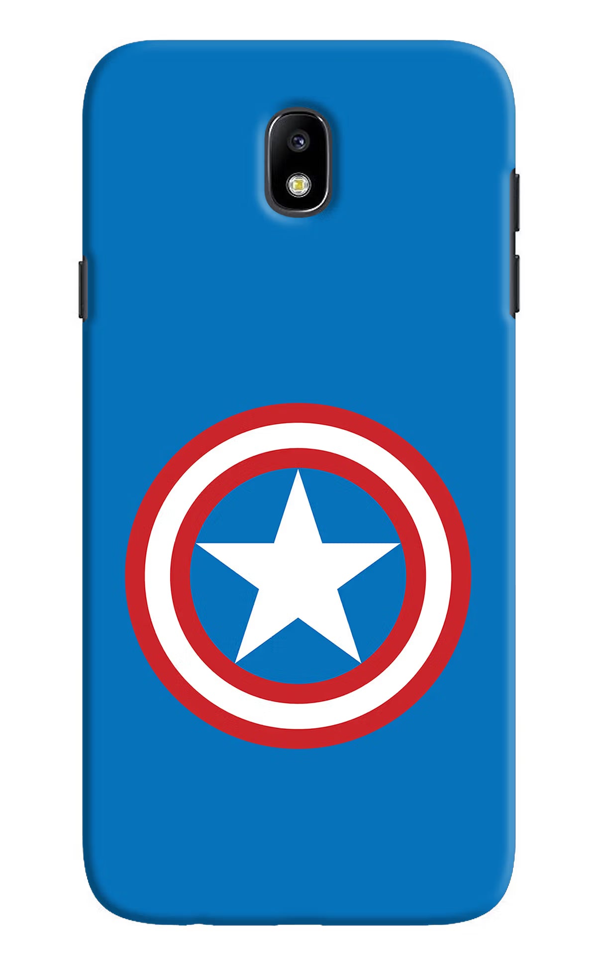 Captain America Logo Samsung J7 Pro Back Cover - Captain America Logo Samsung J7 Pro Hard Case Back Cover by Casekaro Captain America Logo Samsung J7 Pro Hard Case Back Cover by Casekaro