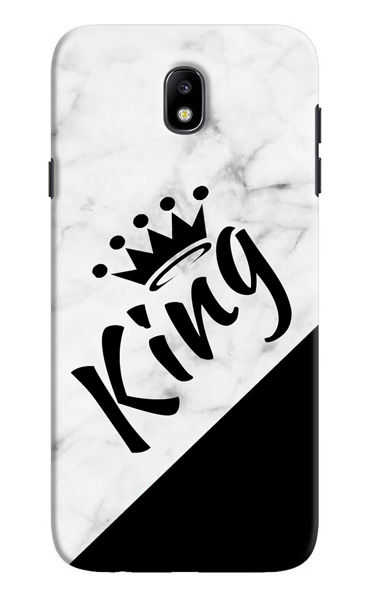 King Samsung J7 Pro Back Cover - King Samsung J7 Pro Hard Case Back Cover by Casekaro King Samsung J7 Pro Hard Case Back Cover by Casekaro