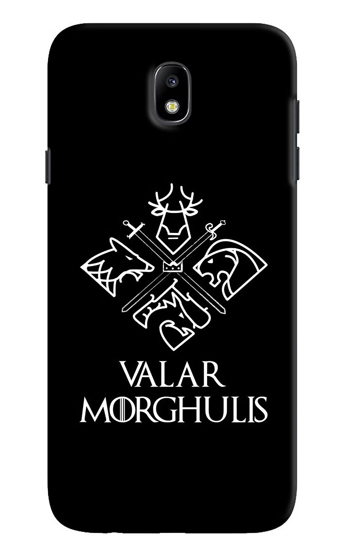 Valar Morghulis | Game Of Thrones Samsung J7 Pro Back Cover - Valar Morghulis | Game Of Thrones Samsung J7 Pro Hard Case Back Cover by Casekaro Valar Morghulis | Game Of Thrones Samsung J7 Pro Hard Case Back Cover by Casekaro