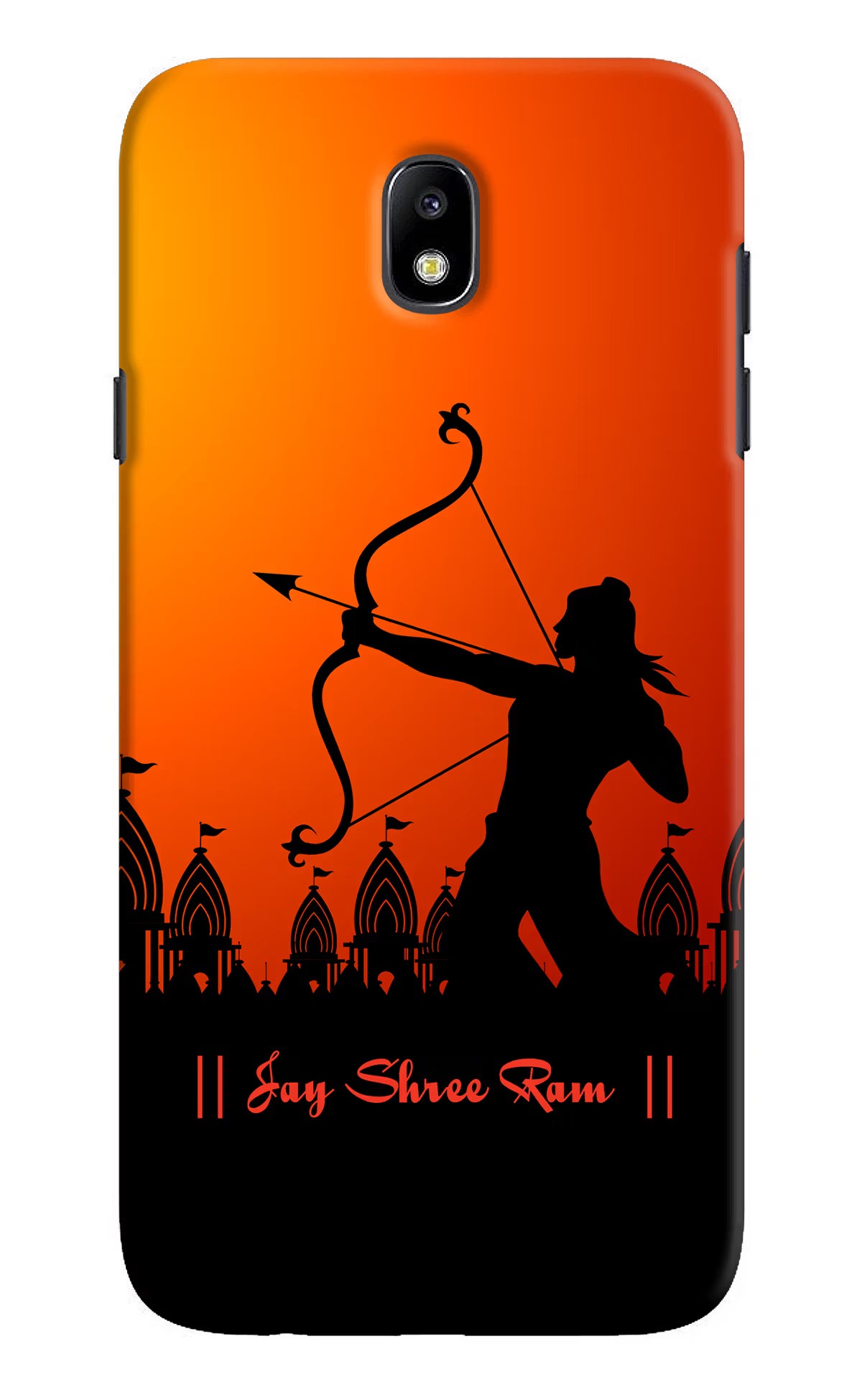 Lord Ram - 4 Samsung J7 Pro Back Cover - Lord Ram - 4 Samsung J7 Pro Hard Case Back Cover by Casekaro Lord Ram - 4 Samsung J7 Pro Hard Case Back Cover by Casekaro