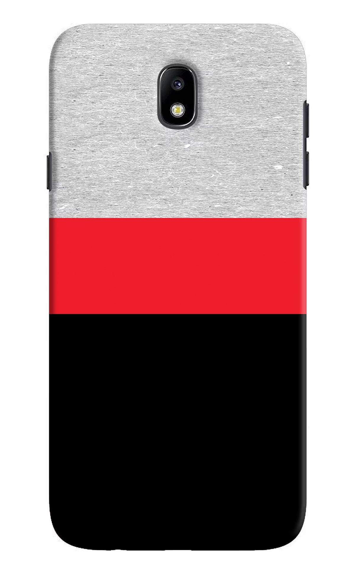 Tri Color Pattern Samsung J7 Pro Back Cover - Tri Color Pattern Samsung J7 Pro Hard Case Back Cover by Casekaro Tri Color Pattern Samsung J7 Pro Hard Case Back Cover by Casekaro