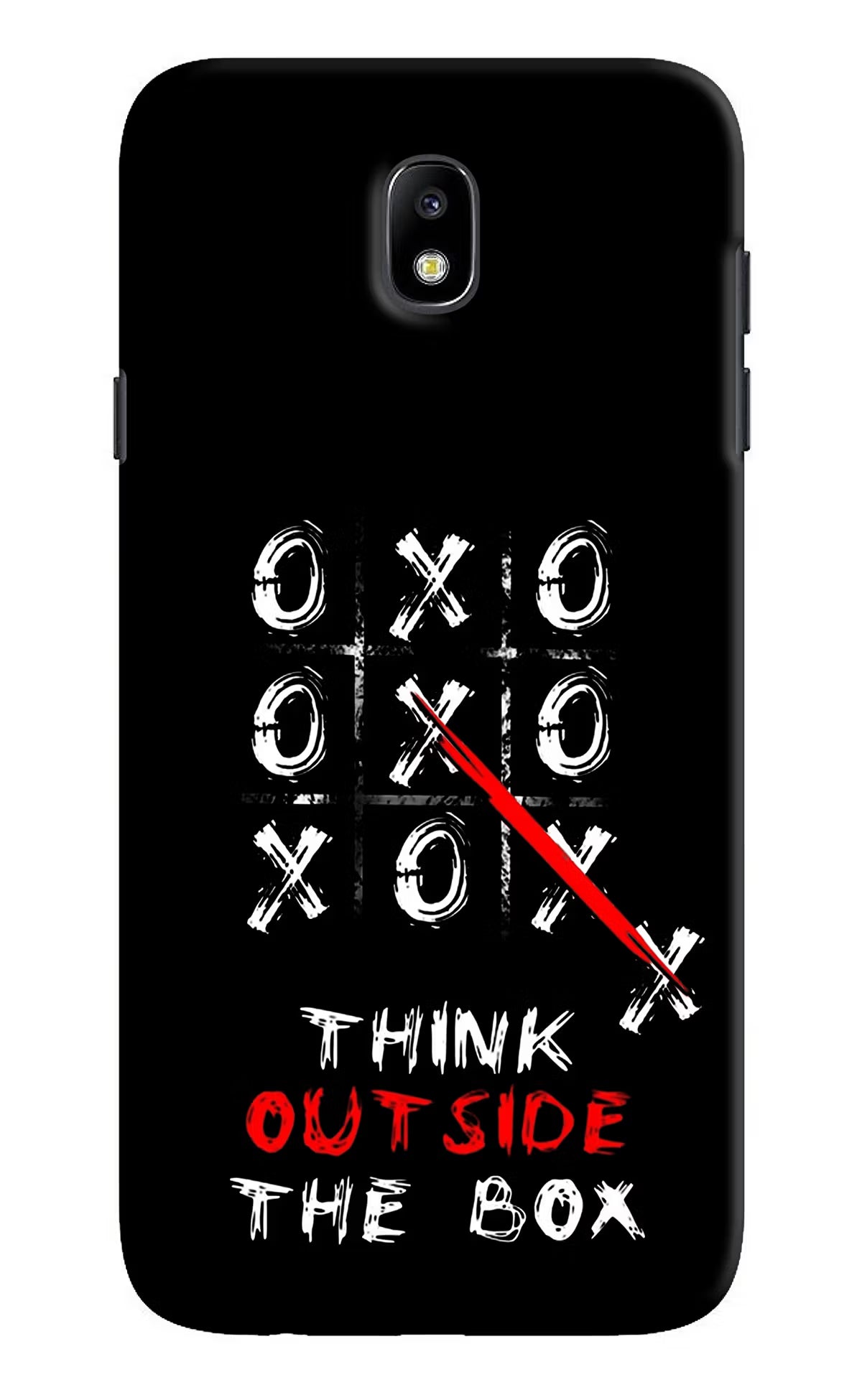 Think out of the BOX Samsung J7 Pro Back Cover - Think out of the BOX Samsung J7 Pro Hard Case Back Cover by Casekaro Think out of the BOX Samsung J7 Pro Hard Case Back Cover by Casekaro