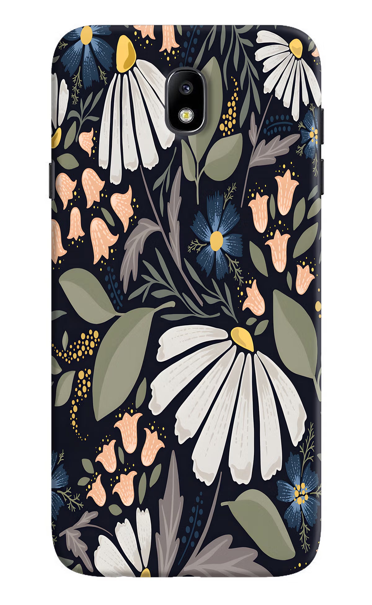 Flowers Art Samsung J7 Pro Back Cover - Flowers Art Samsung J7 Pro Hard Case Back Cover by Casekaro Flowers Art Samsung J7 Pro Hard Case Back Cover by Casekaro