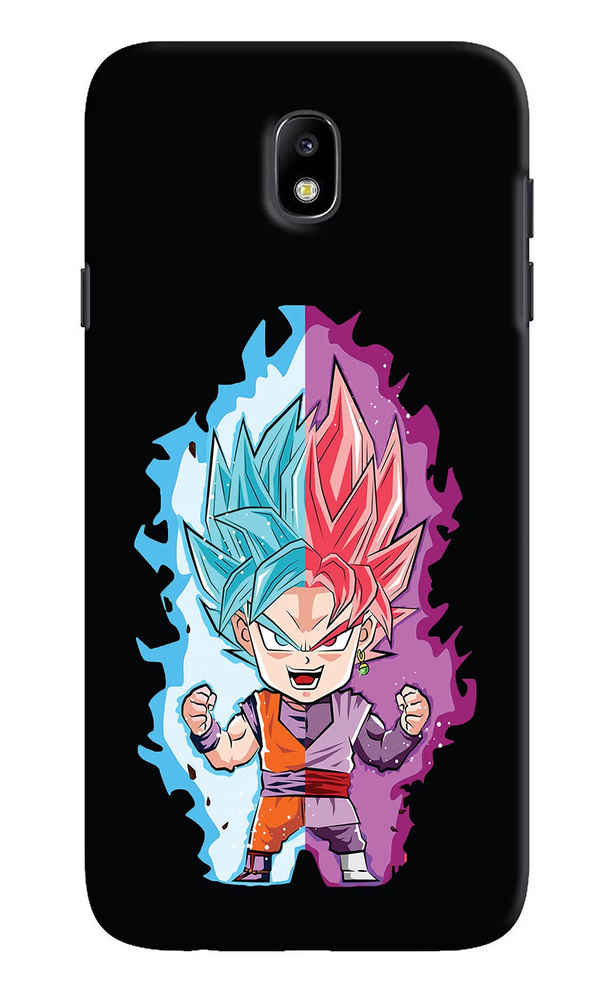 Chota Goku Samsung J7 Pro Back Cover - Chota Goku Samsung J7 Pro Hard Case Back Cover by Casekaro Chota Goku Samsung J7 Pro Hard Case Back Cover by Casekaro