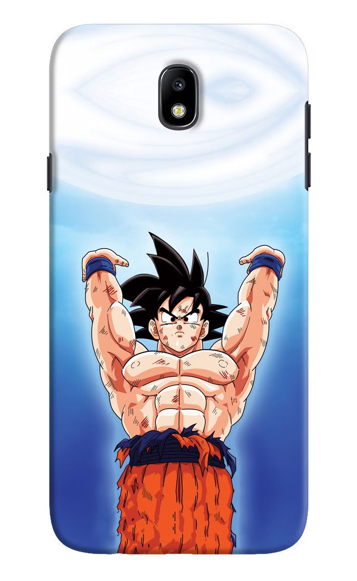 Goku Power Samsung J7 Pro Back Cover - Goku Power Samsung J7 Pro Hard Case Back Cover by Casekaro Goku Power Samsung J7 Pro Hard Case Back Cover by Casekaro