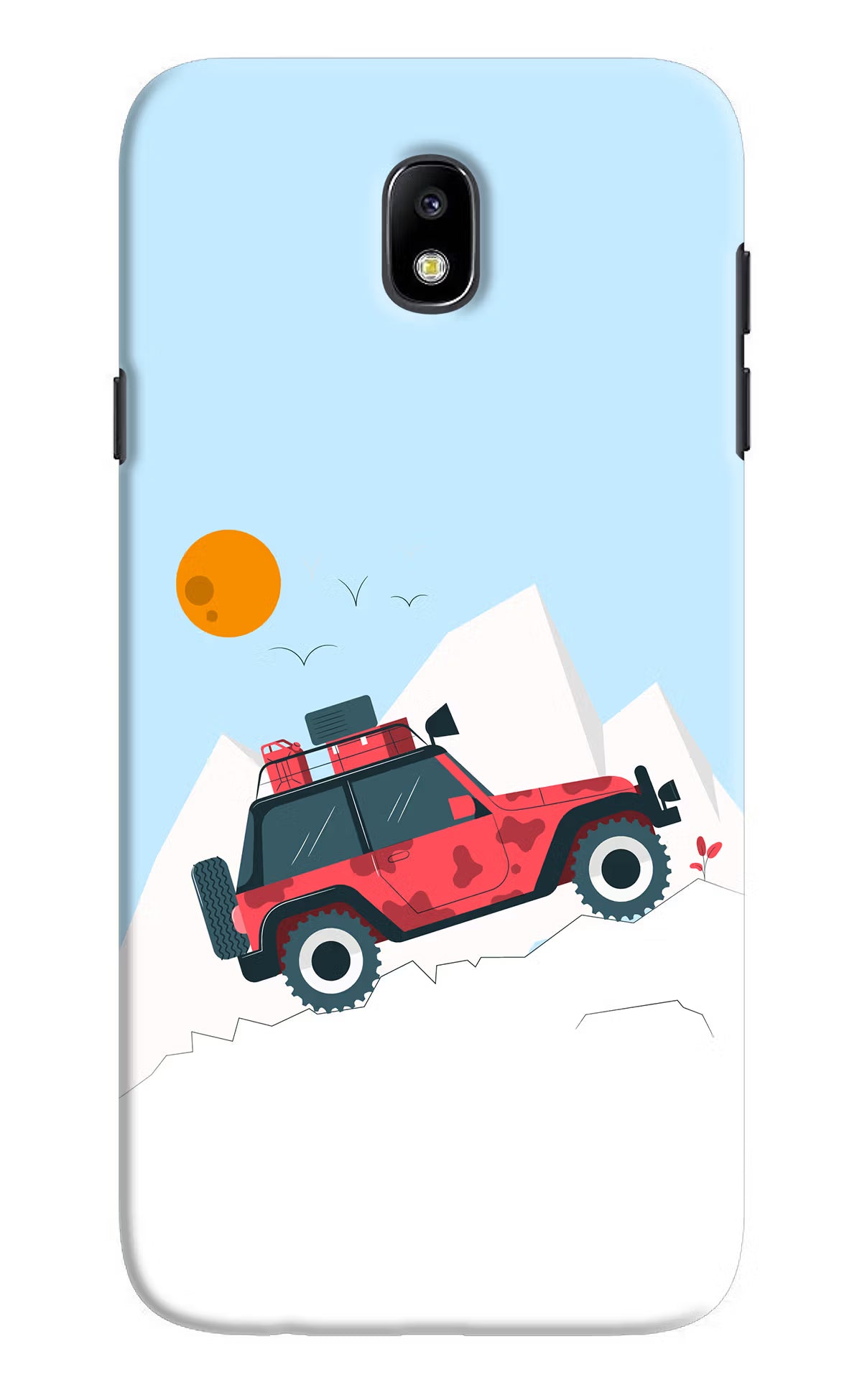Mountain Trail Beast Samsung J7 Pro Back Cover - Mountain Trail Beast Samsung J7 Pro Hard Case Back Cover by Casekaro Mountain Trail Beast Samsung J7 Pro Hard Case Back Cover by Casekaro