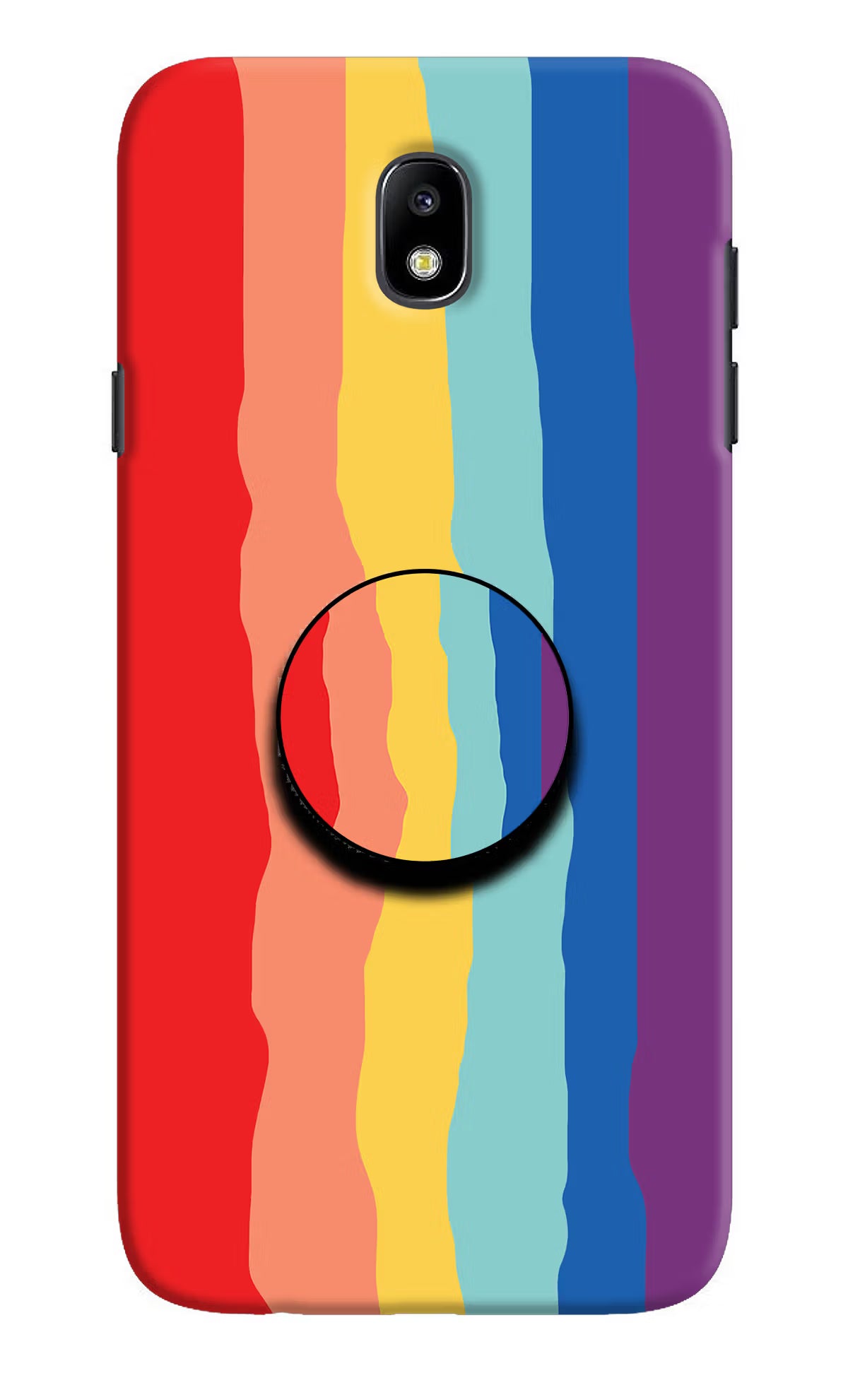 Rainbow Samsung J7 Pro Pop Case - Rainbow Samsung J7 Pro Pop Case by Casekaro Rainbow Samsung J7 Pro Pop Case by Casekaro