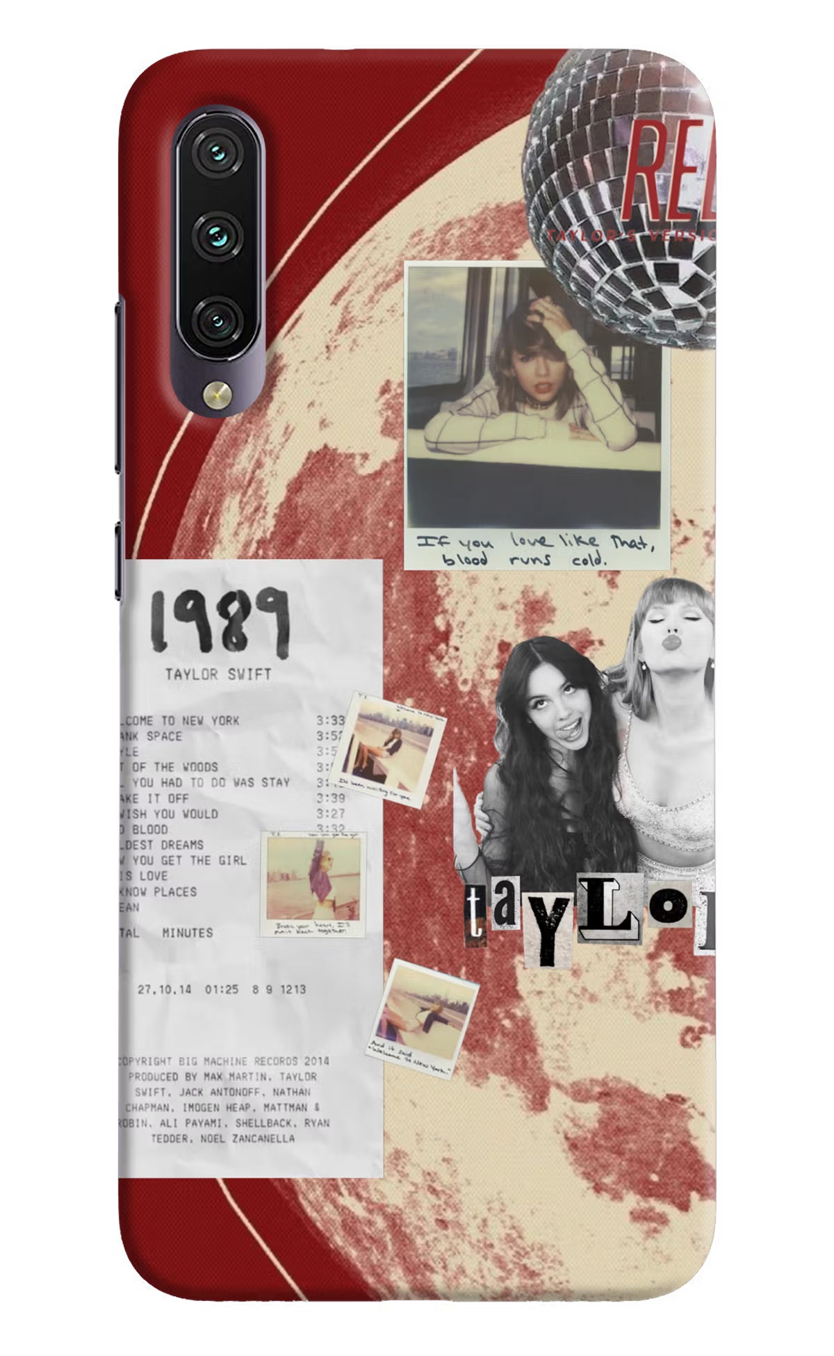 Taylor Swift Mi A3 Back Cover - Taylor Swift Mi A3 Back Cover Taylor Swift Mi A3 Back Cover
