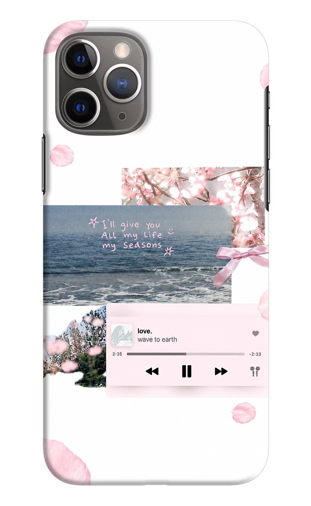 Wave to earth iPhone 11 Pro Max Back Cover - Wave to earth iPhone 11 Pro Max Back Cover Wave to earth iPhone 11 Pro Max Back Cover