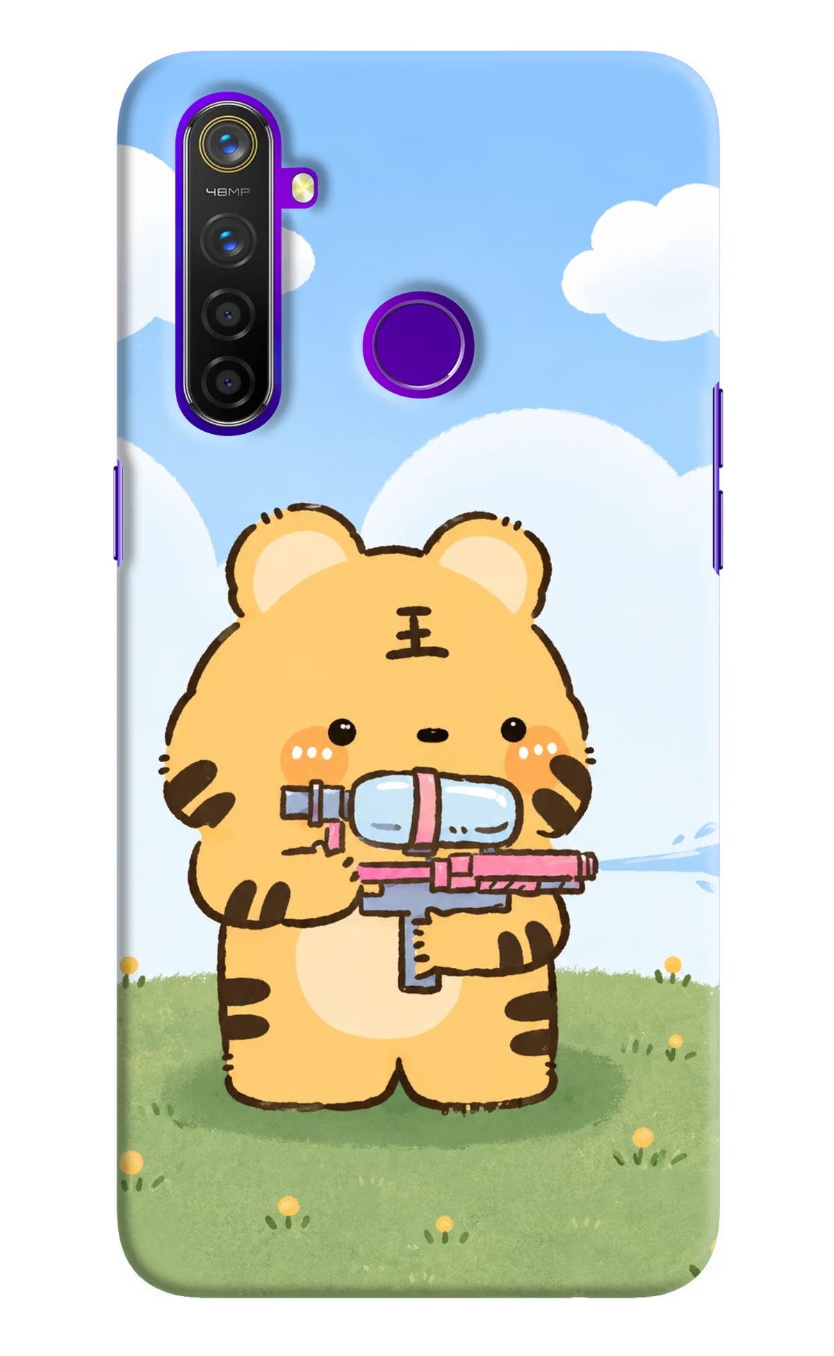 Tiger Treat Realme 5 Pro Back Cover - Tiger Treat Realme 5 Pro Back Cover Tiger Treat Realme 5 Pro Back Cover