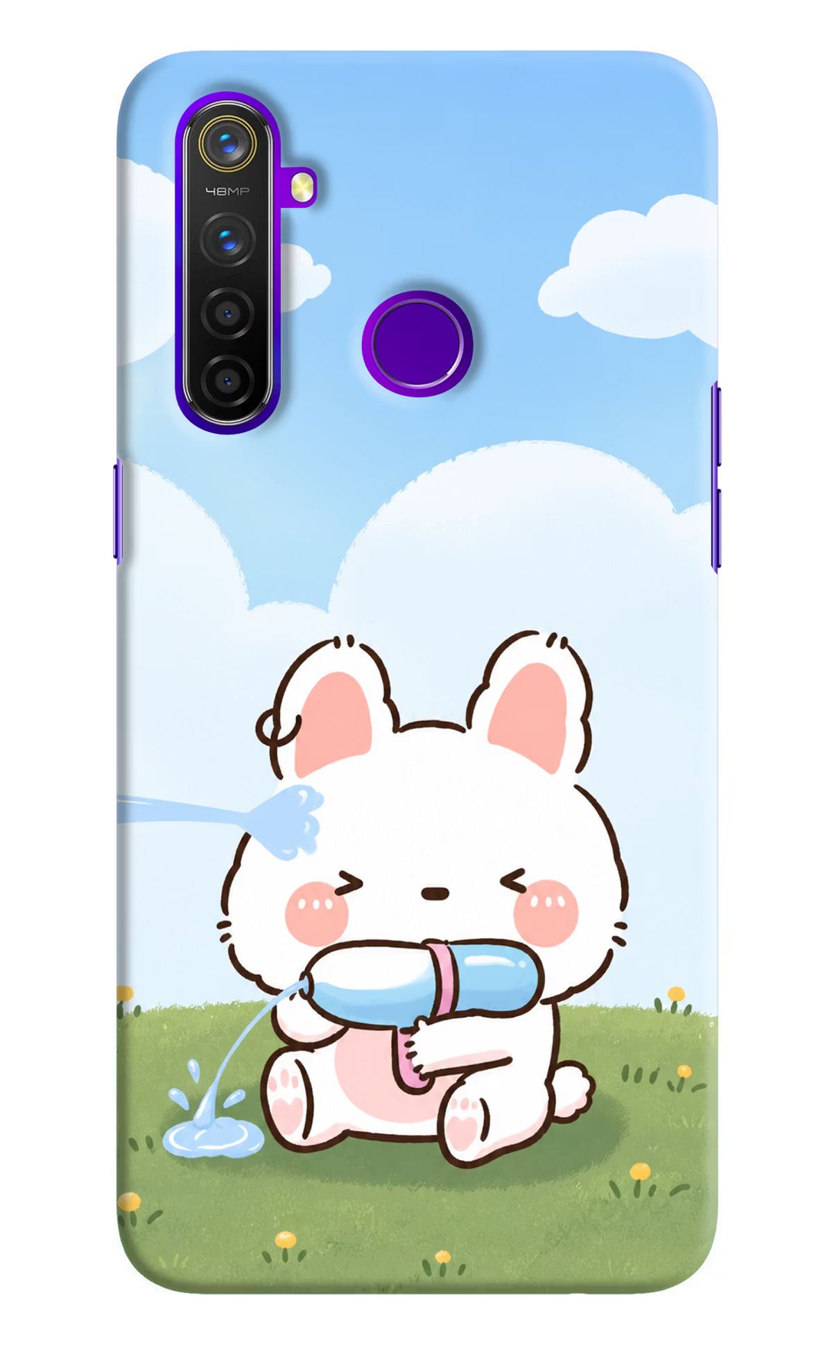 Bunny Treat Realme 5 Pro Back Cover - Bunny Treat Realme 5 Pro Back Cover Bunny Treat Realme 5 Pro Back Cover