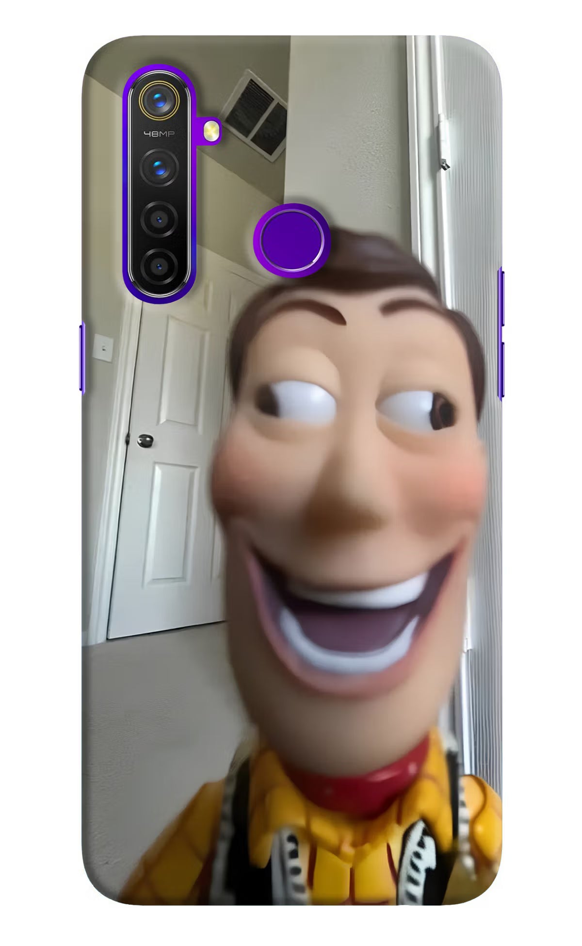 Side Eye Woody Realme 5 Pro Back Cover - Side Eye Woody Realme 5 Pro Back Cover Side Eye Woody Realme 5 Pro Back Cover