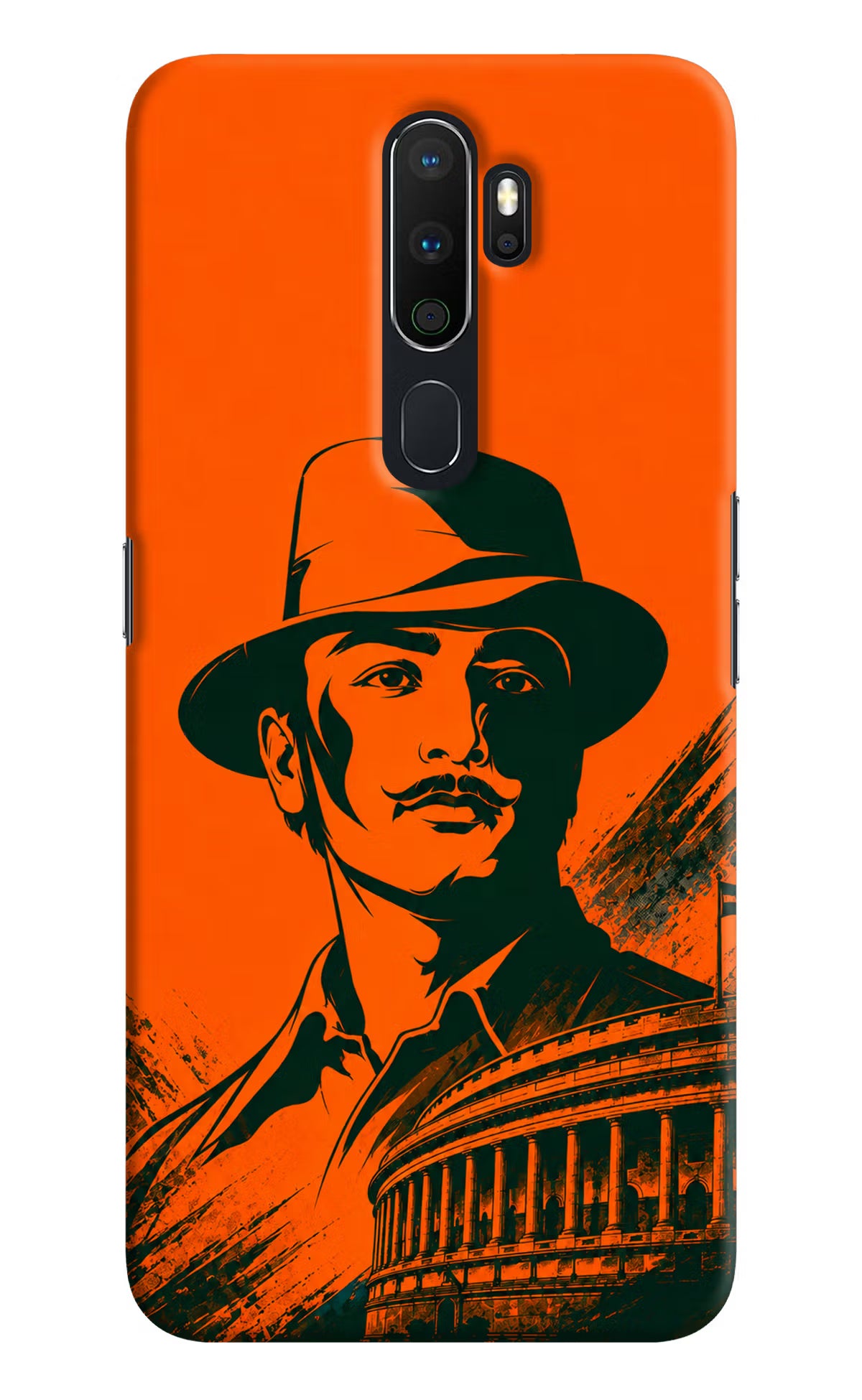 Bhagat Singh Legacy Oppo A5 2020/A9 2020 Back Cover - Bhagat Singh Legacy Oppo A5 2020/A9 2020 Back Cover Bhagat Singh Legacy Oppo A5 2020/A9 2020 Back Cover