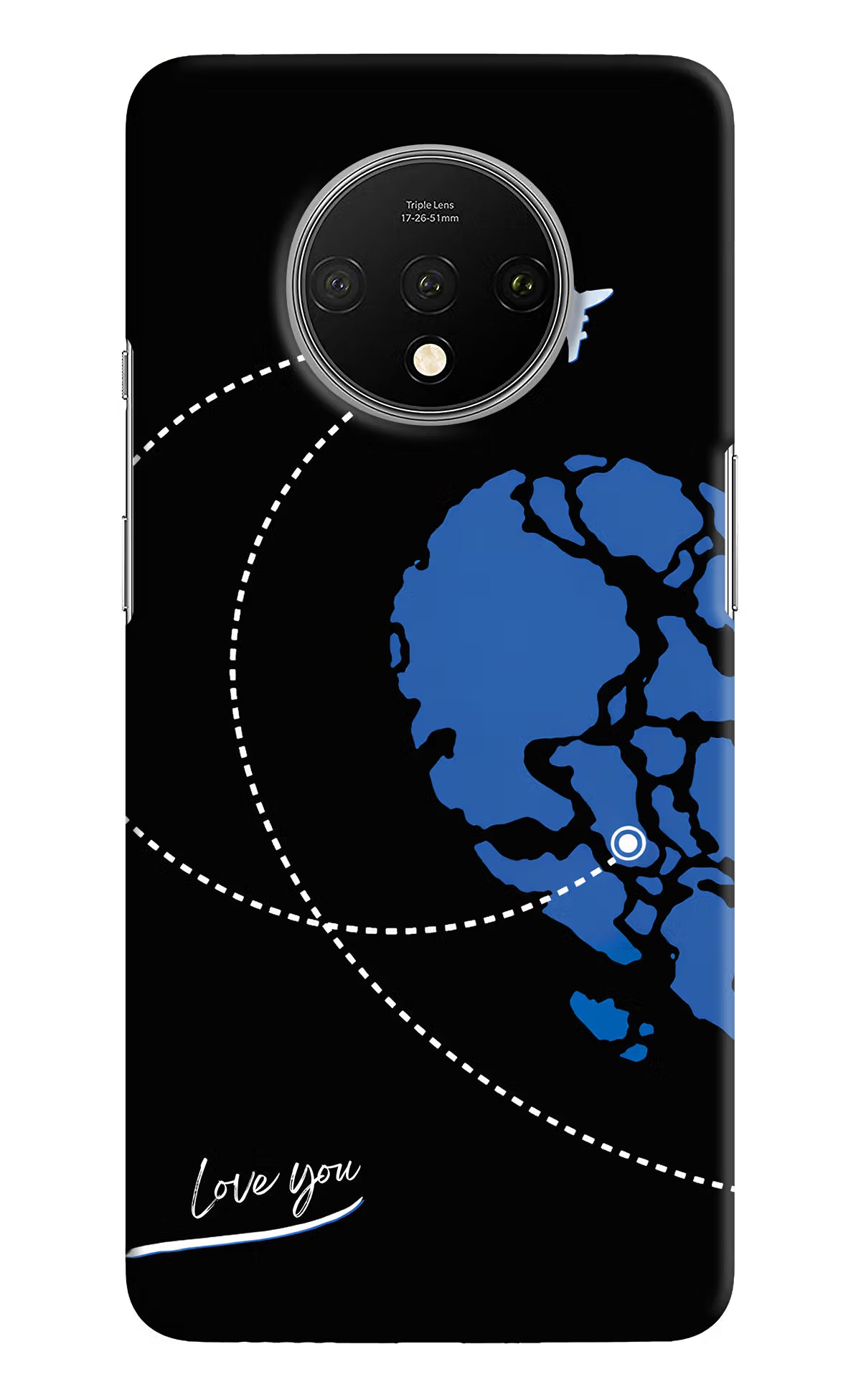 Love Orbit Oneplus 7T Back Cover - Love Orbit Oneplus 7T Back Cover Love Orbit Oneplus 7T Back Cover